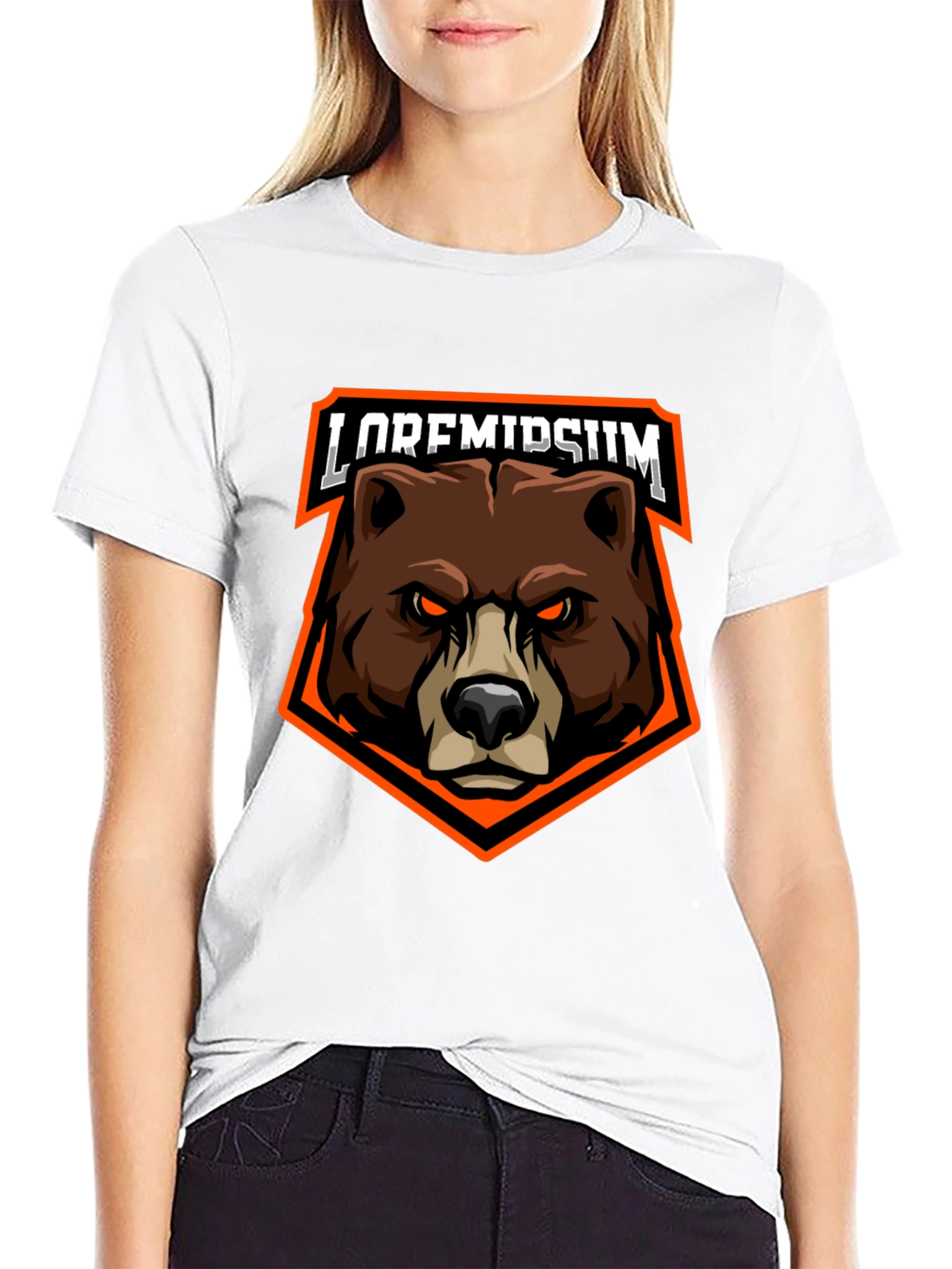 Bear Graphic T-Shirt - Bold Streetwear Style