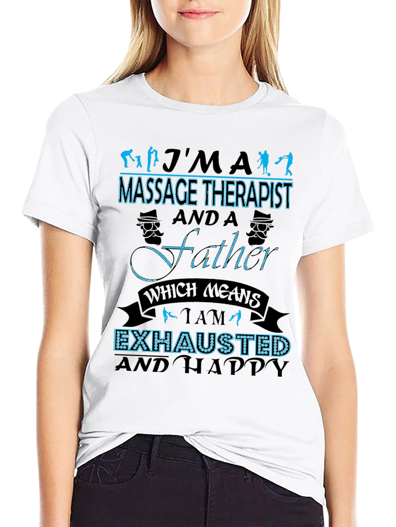 Massage Therapist Father T-Shirt