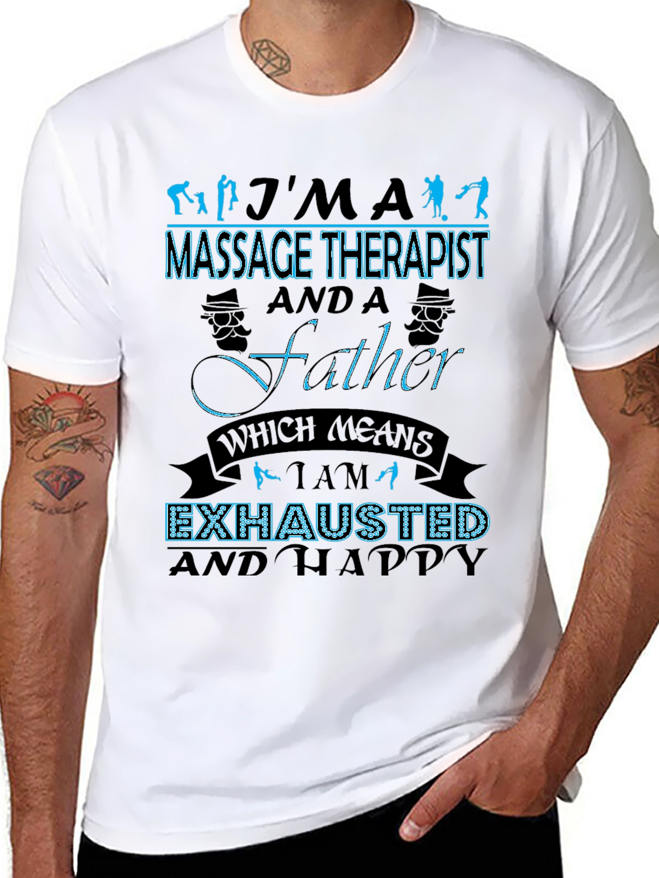 Massage Therapist Father T-Shirt