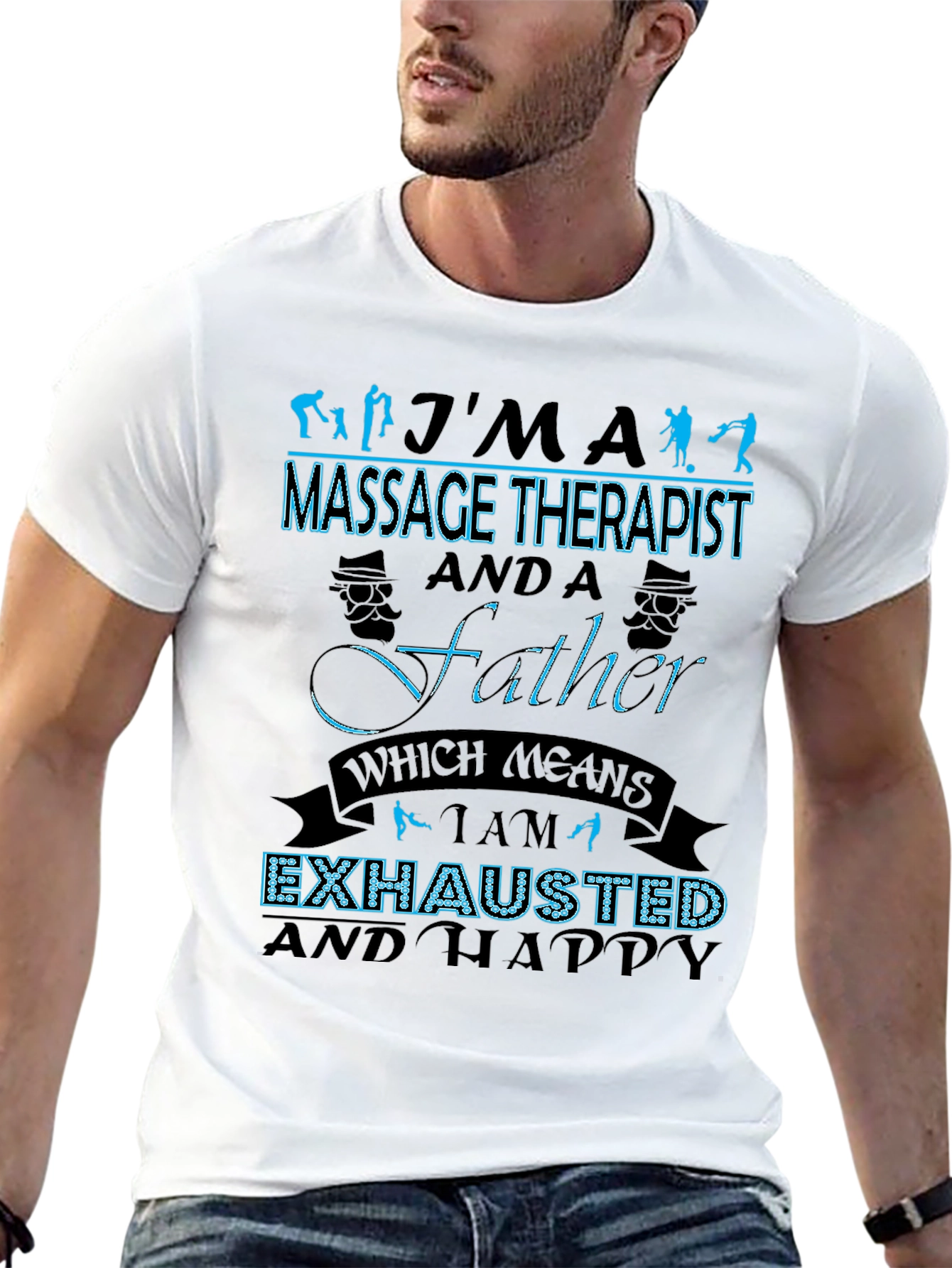 Massage Therapist Father T-Shirt