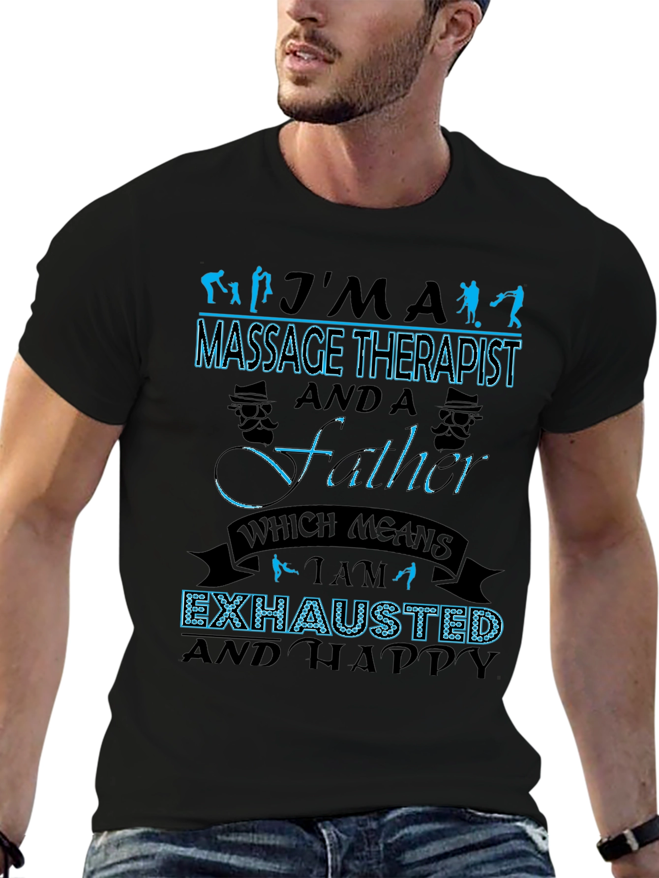 Massage Therapist Father T-Shirt