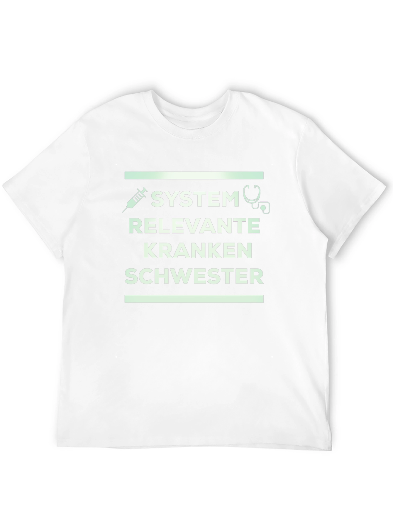 System Relevant Krankenschwester Black T-Shirt