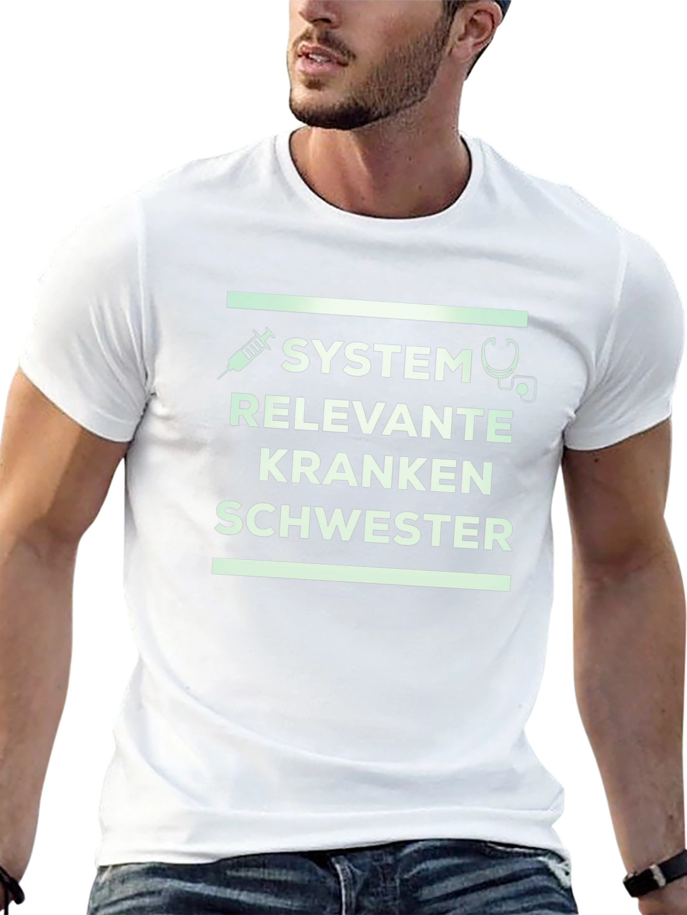 System Relevant Krankenschwester Black T-Shirt