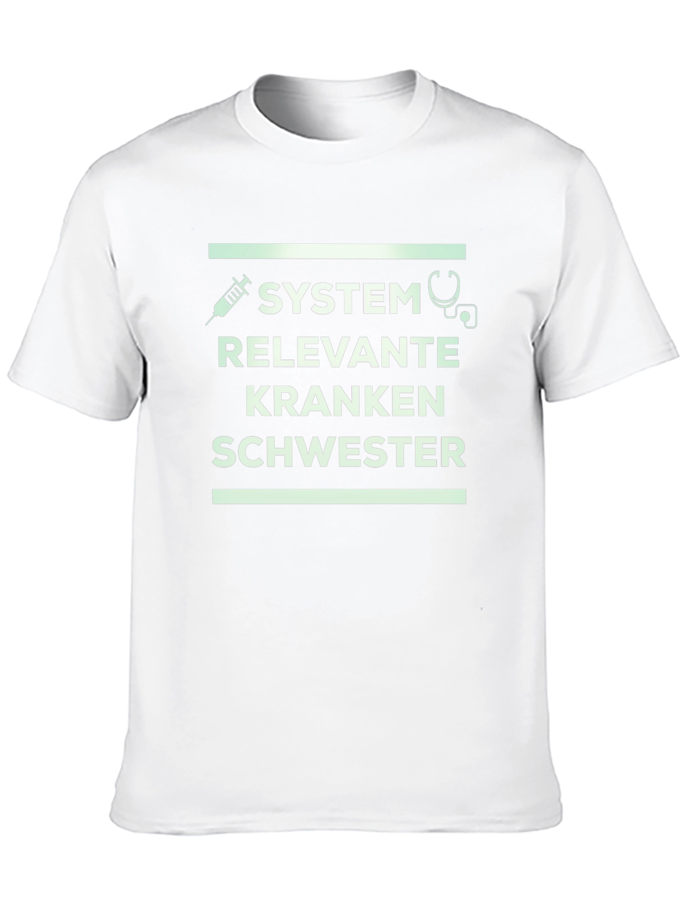 System Relevant Krankenschwester Black T-Shirt