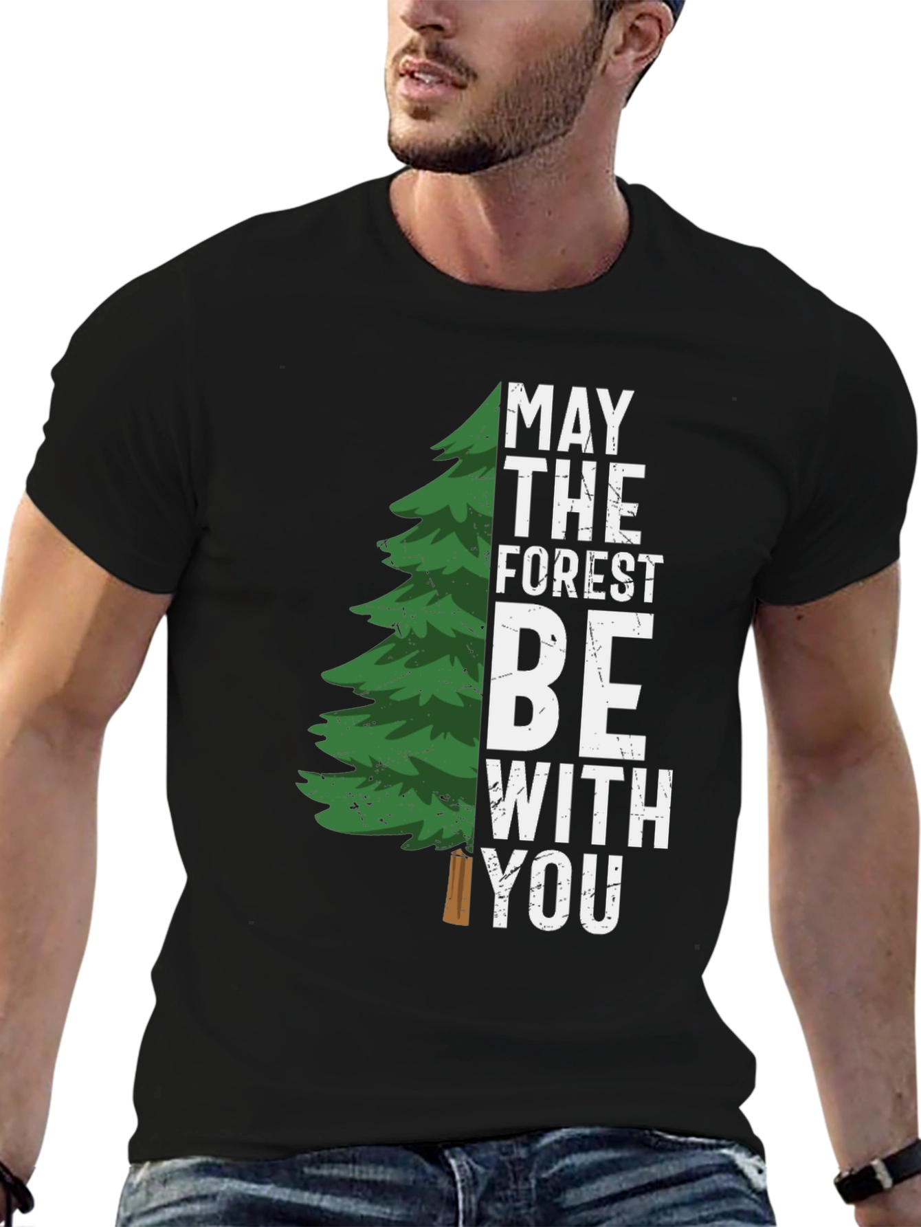 May the Forest Be With You Graphic Tee