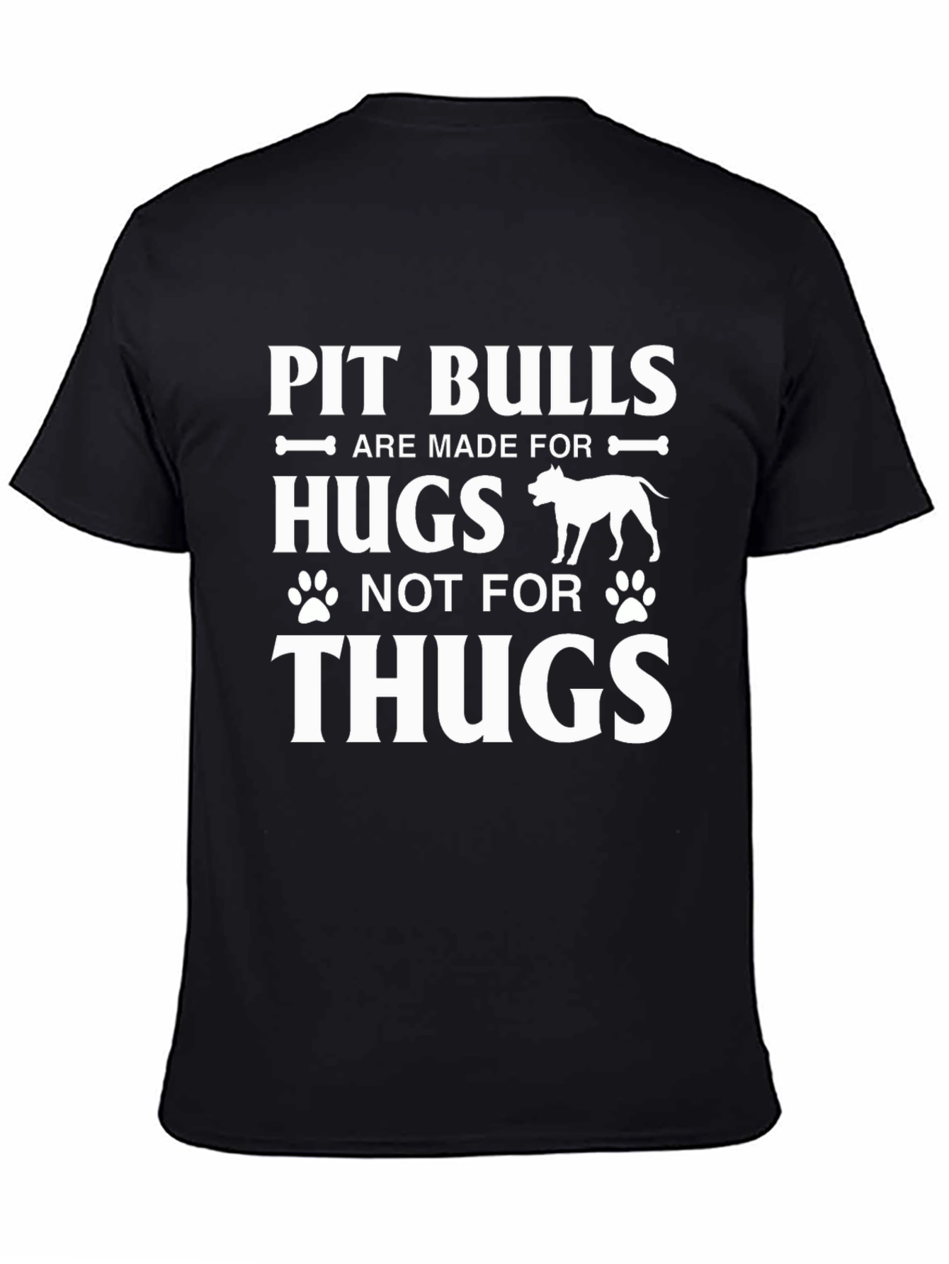Pit Bull Hugs T-Shirt - Dog Lover Tee