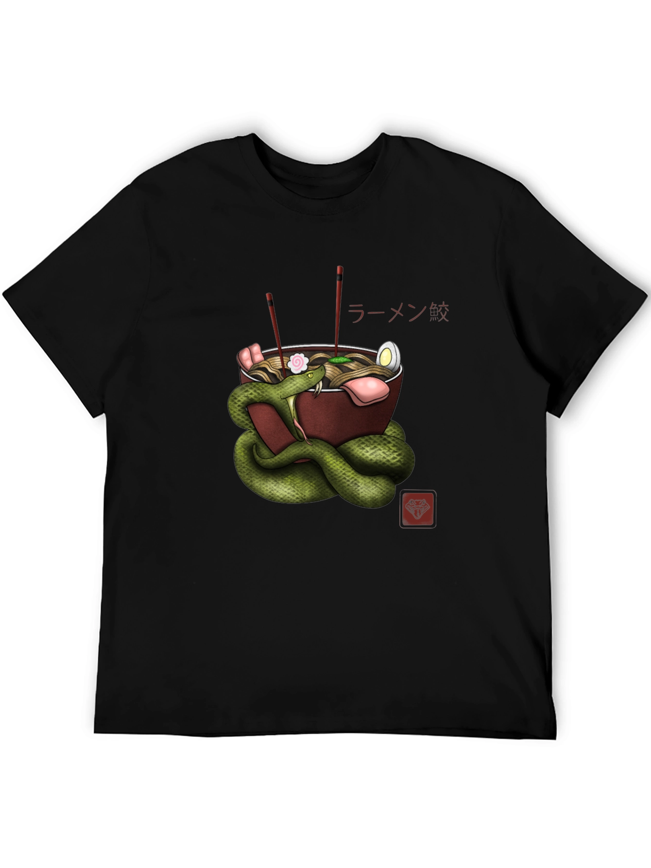 Snake Ramen Graphic Tee - Unique Streetwear