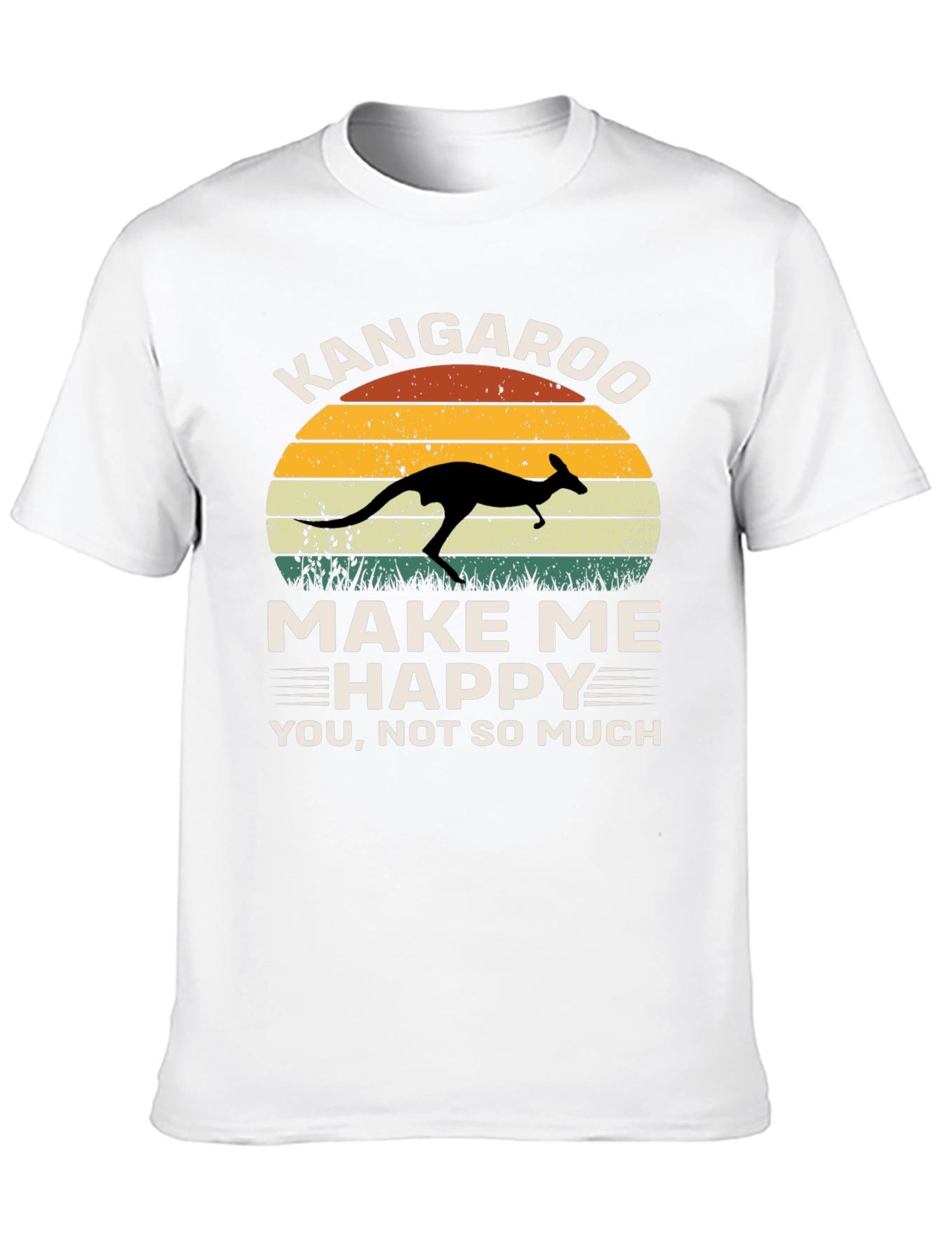 Kangaroo Make Me Happy Graphic Tee