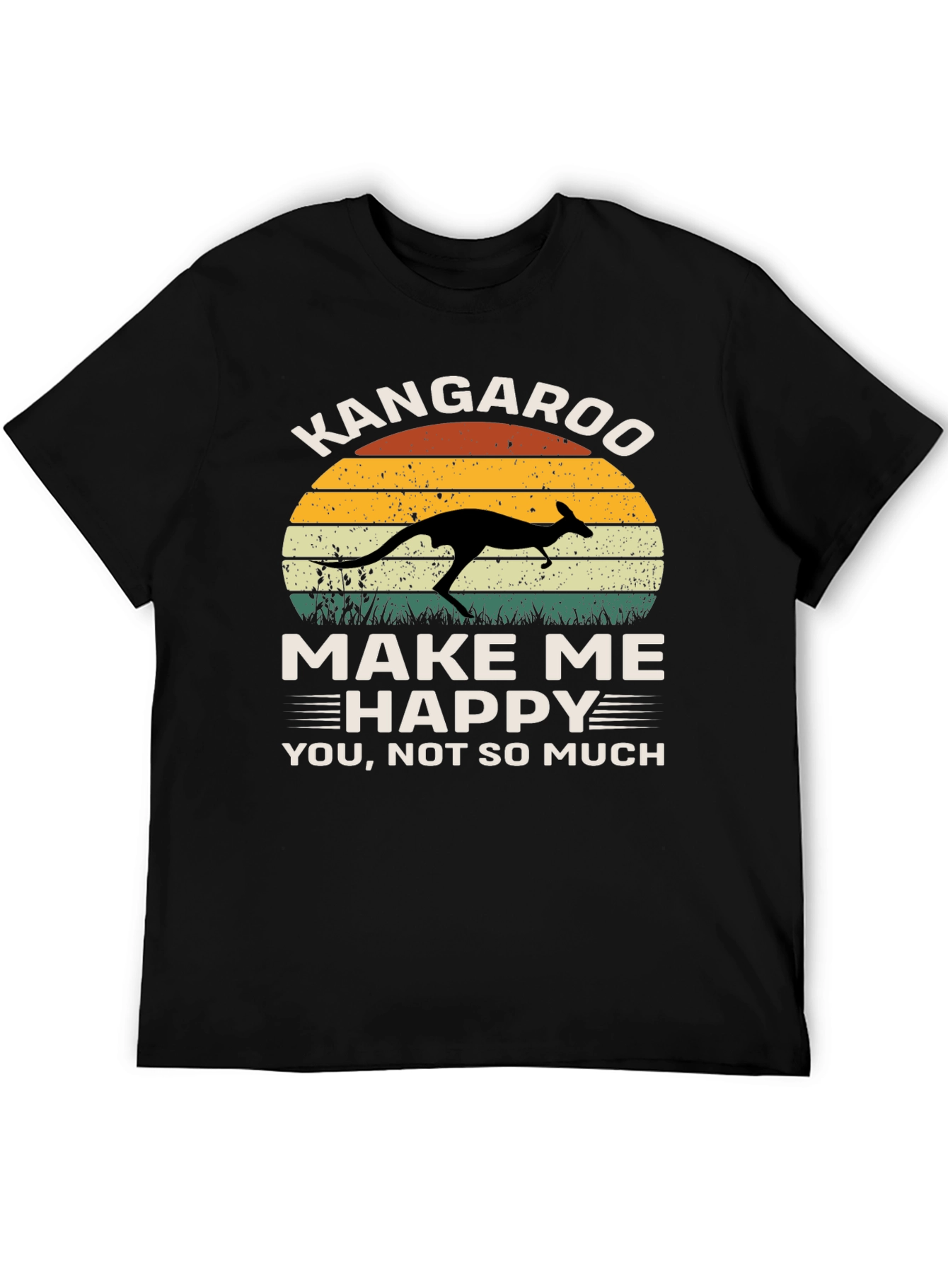 Kangaroo Make Me Happy Graphic Tee