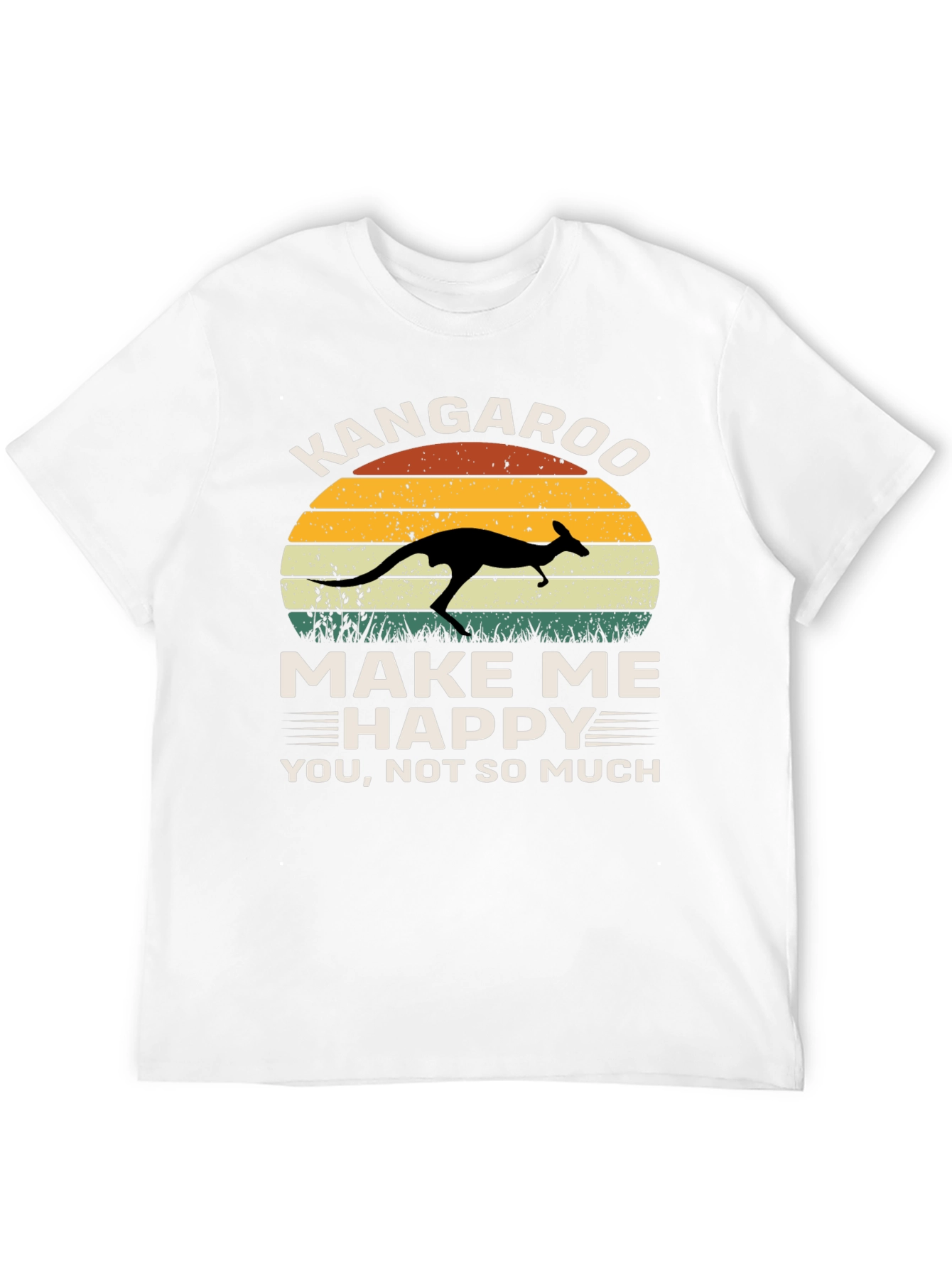 Kangaroo Make Me Happy Graphic Tee