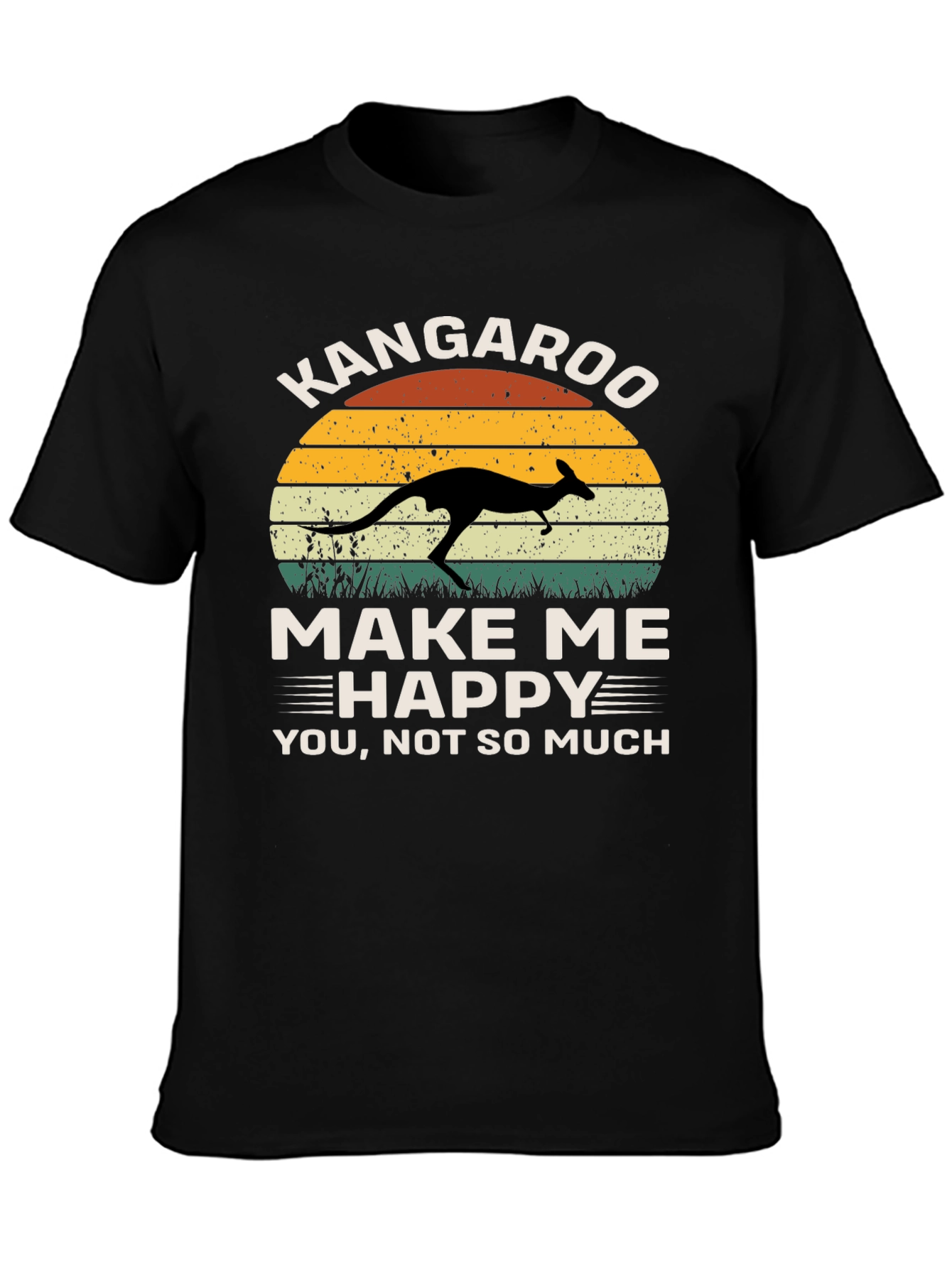 Kangaroo Make Me Happy Graphic Tee