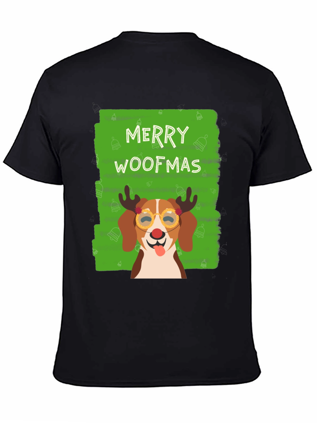 Merry Woofmas Dog Christmas Graphic Tee