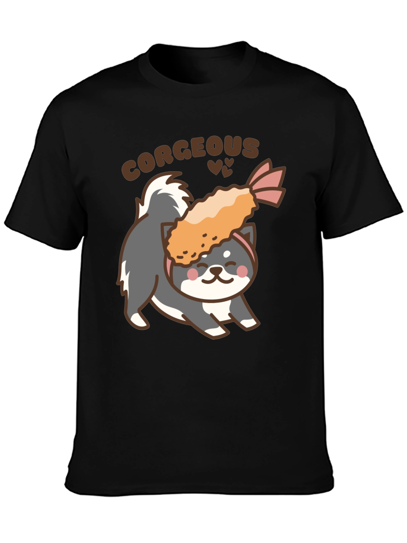 Corgeous Dog & Shrimp Tempura T-Shirt