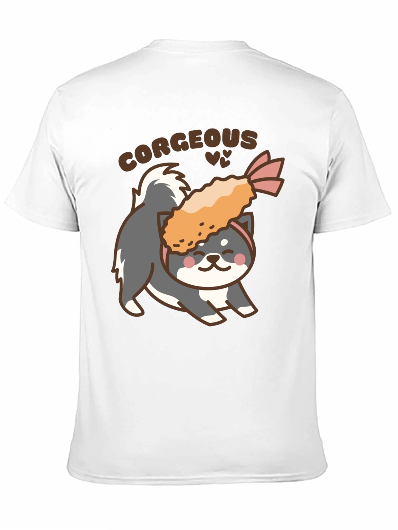 Corgeous Dog & Shrimp Tempura T-Shirt