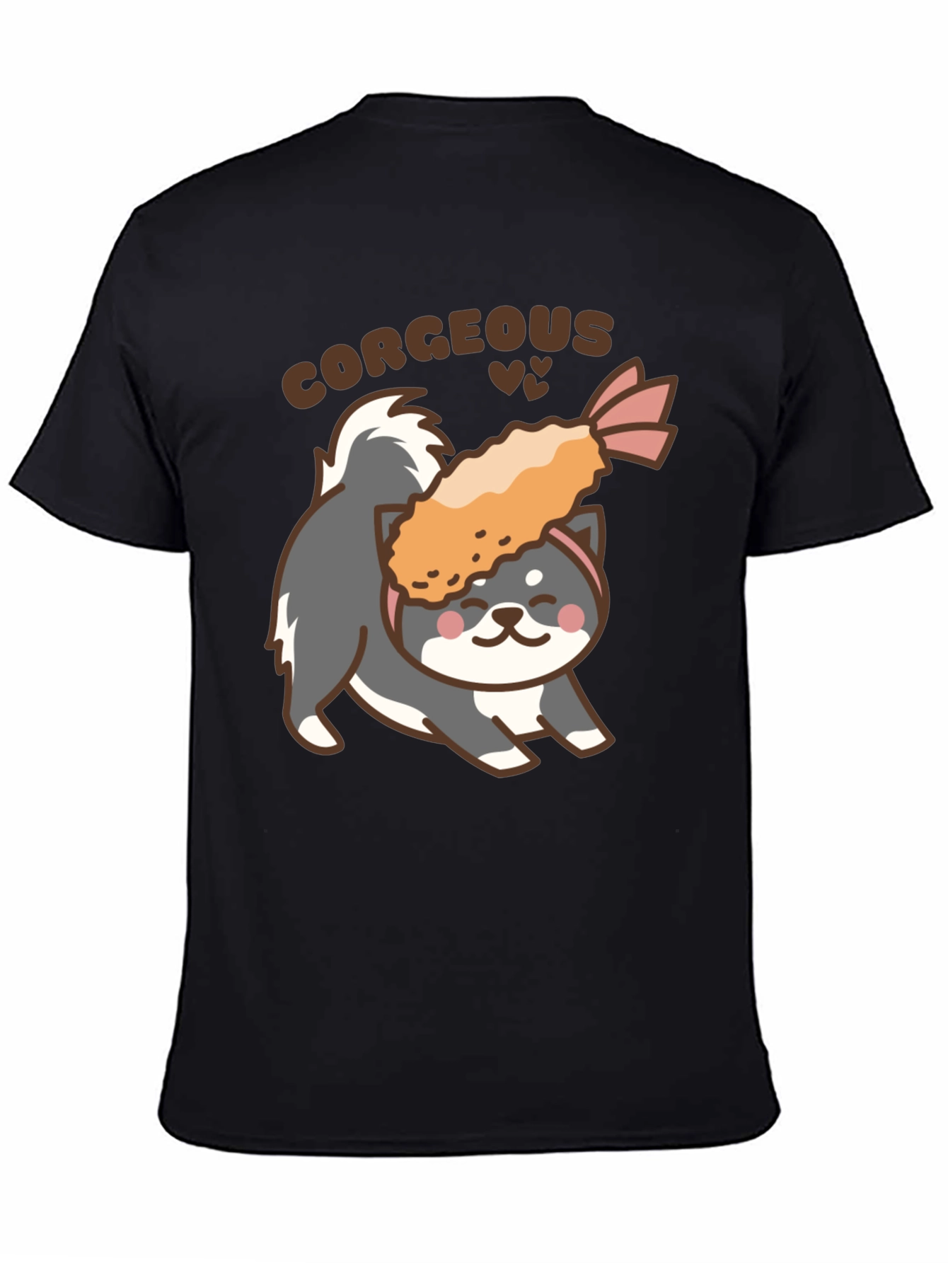 Corgeous Dog & Shrimp Tempura T-Shirt