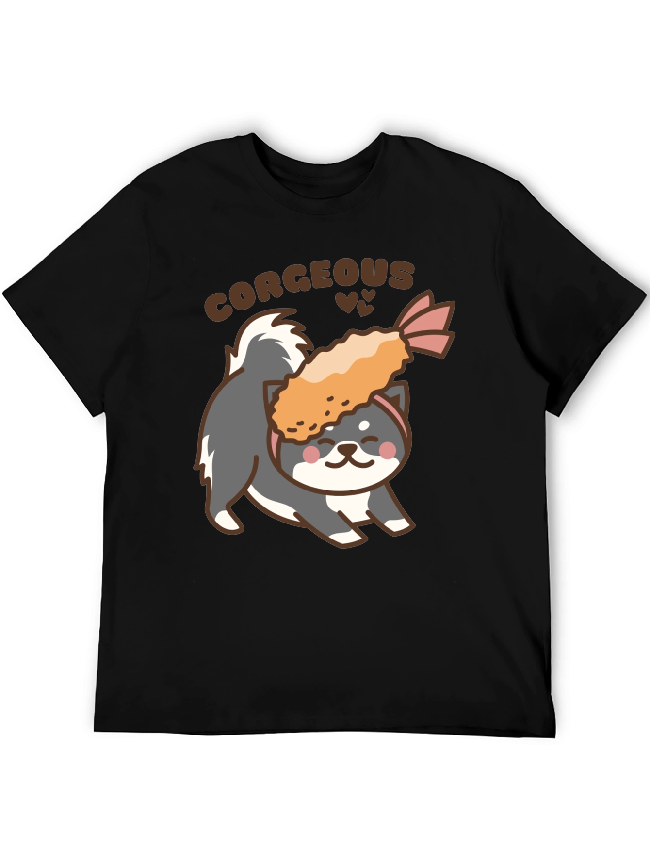 Corgeous Dog & Shrimp Tempura T-Shirt
