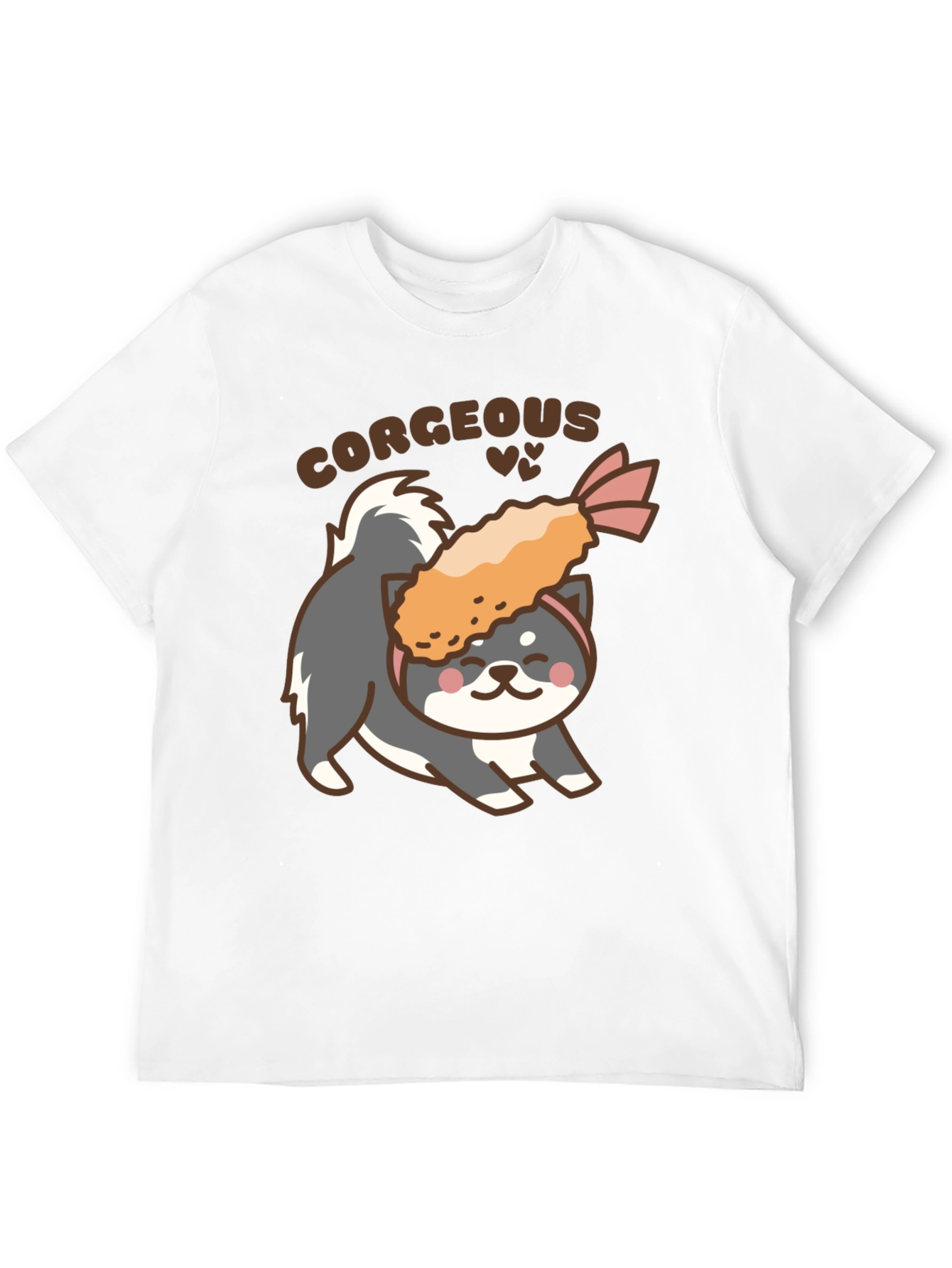 Corgeous Dog & Shrimp Tempura T-Shirt