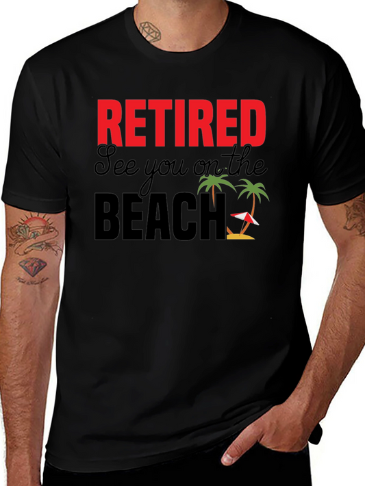 Retired Beach T-Shirt