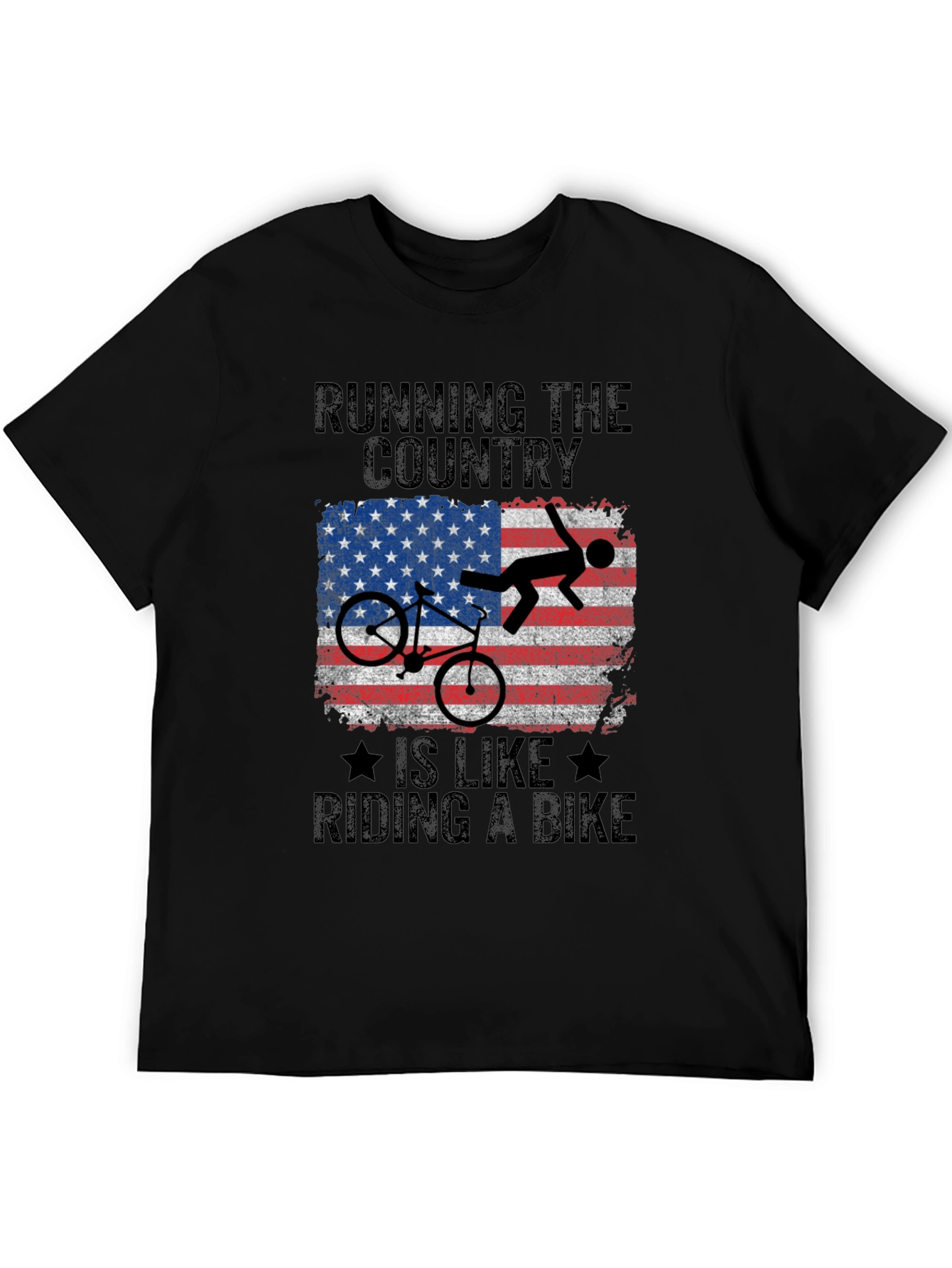 Running the Country Bike T-Shirt