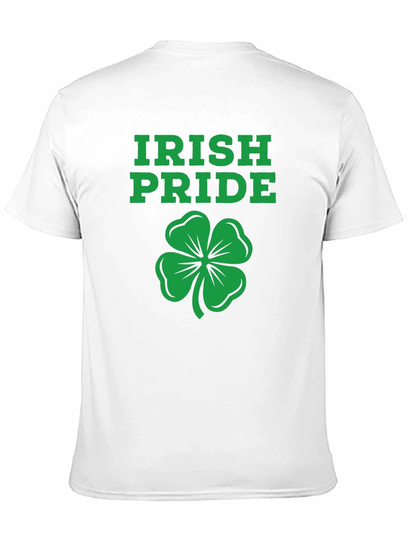 Irish Pride Shamrock Graphic T-Shirt