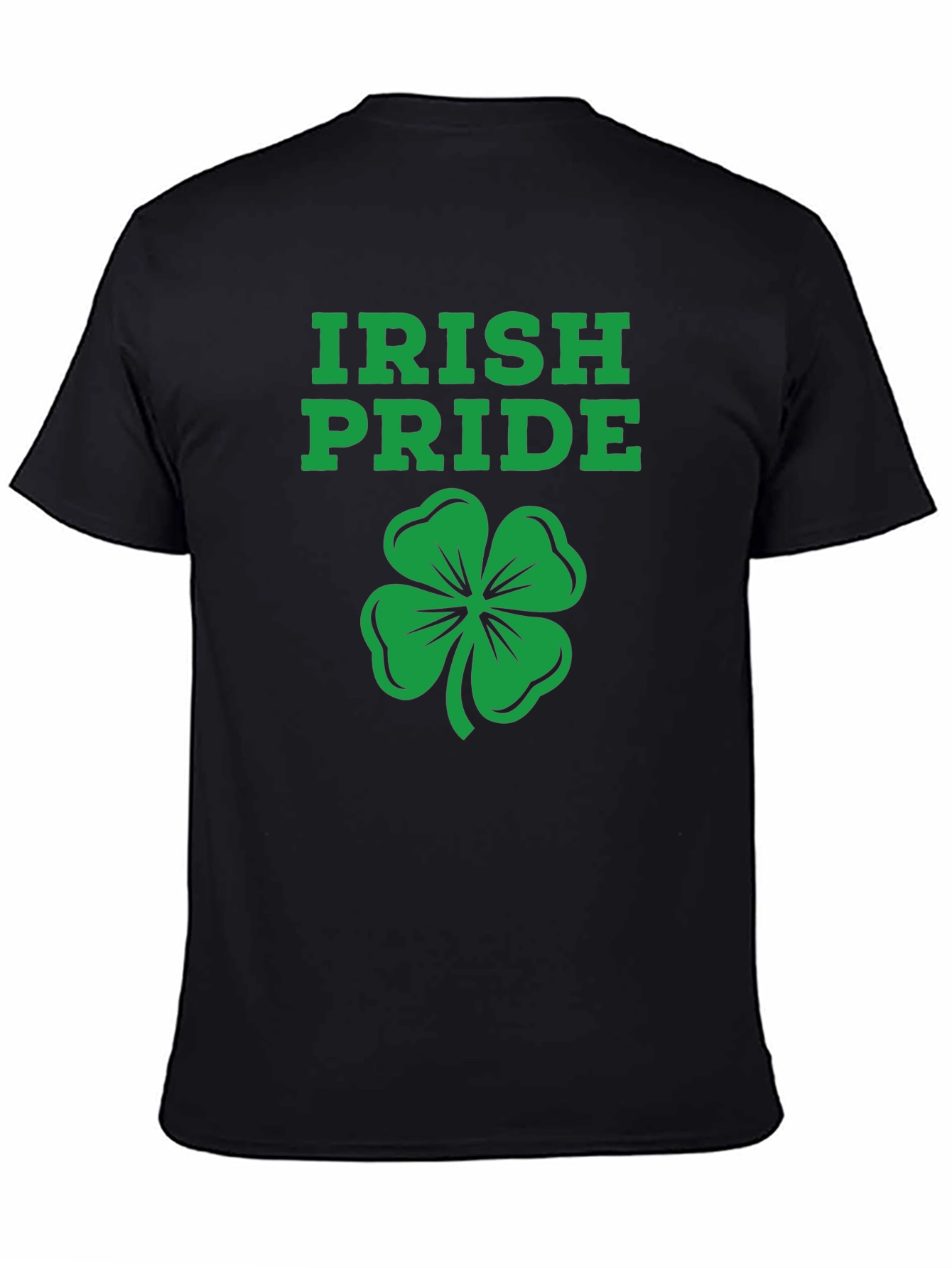 Irish Pride Shamrock Graphic T-Shirt