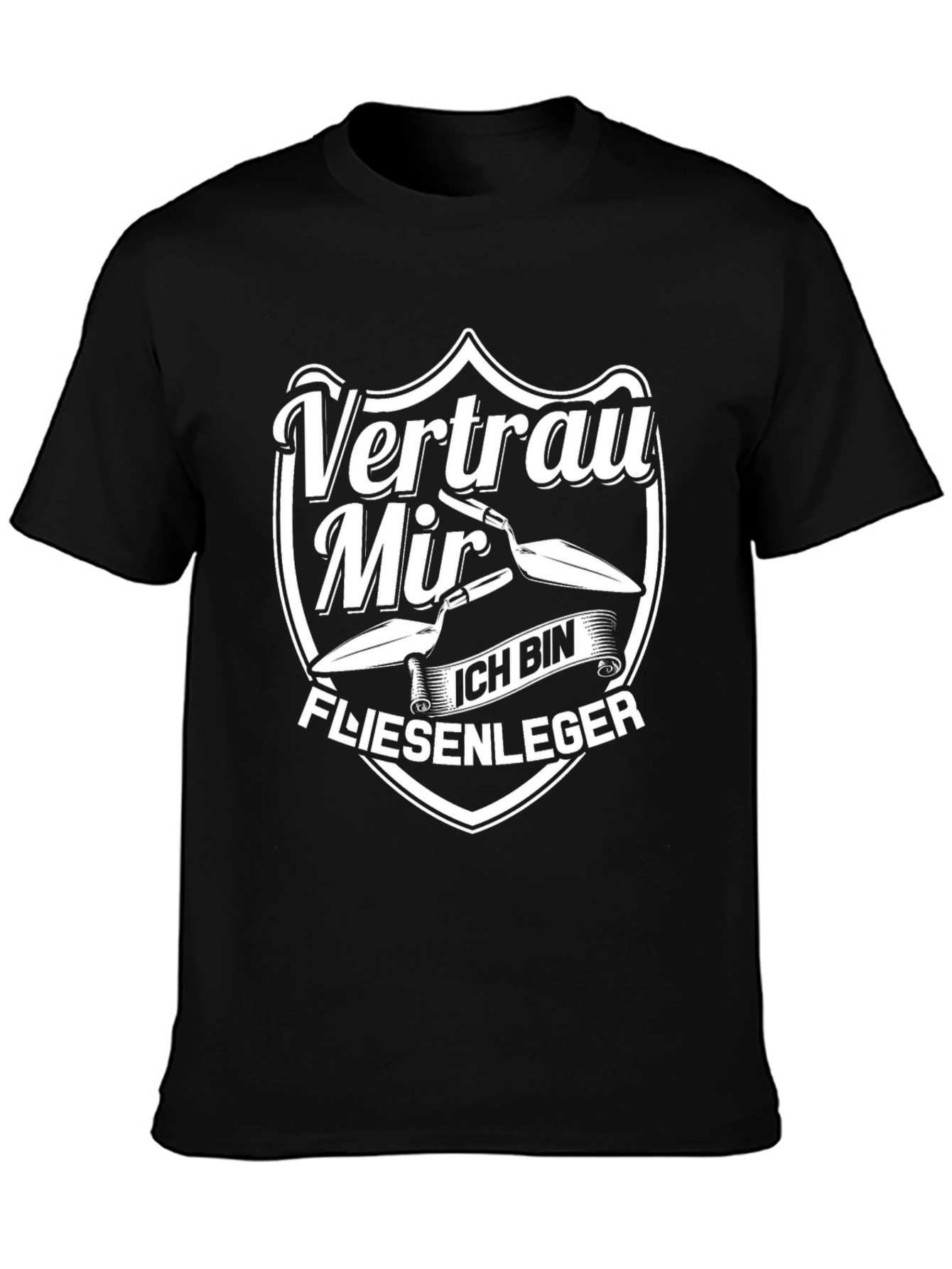 Vertrau Mir Ich Bin Fliesenleger T-Shirt