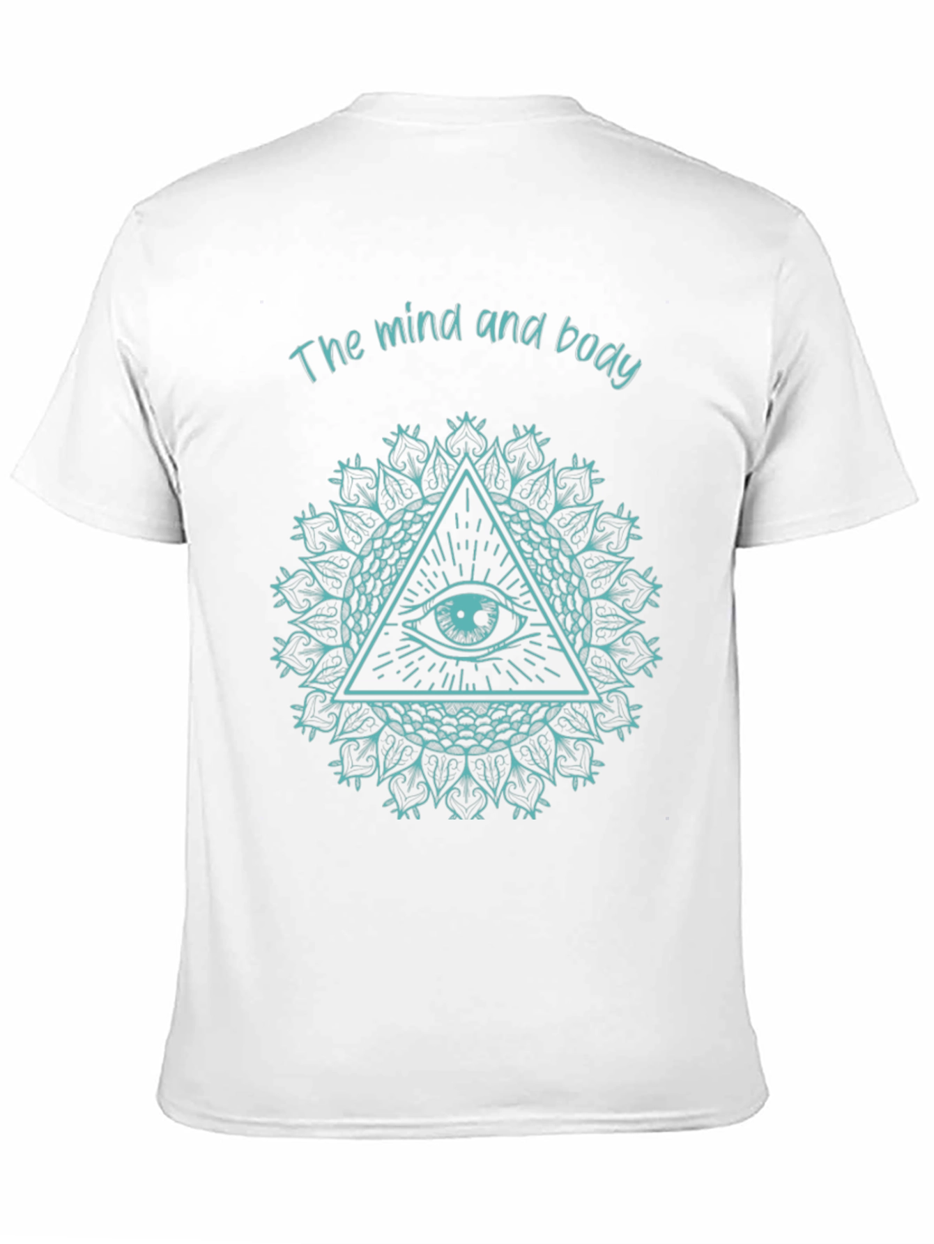 Mind and Body All-Seeing Eye Graphic Tee - Black