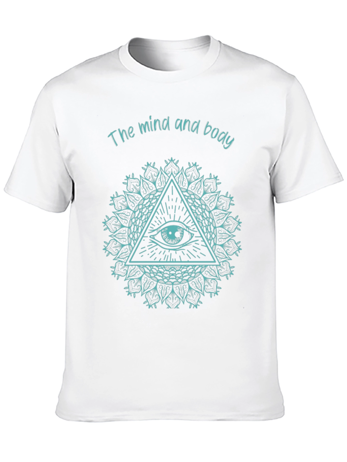 Mind and Body All-Seeing Eye Graphic Tee - Black