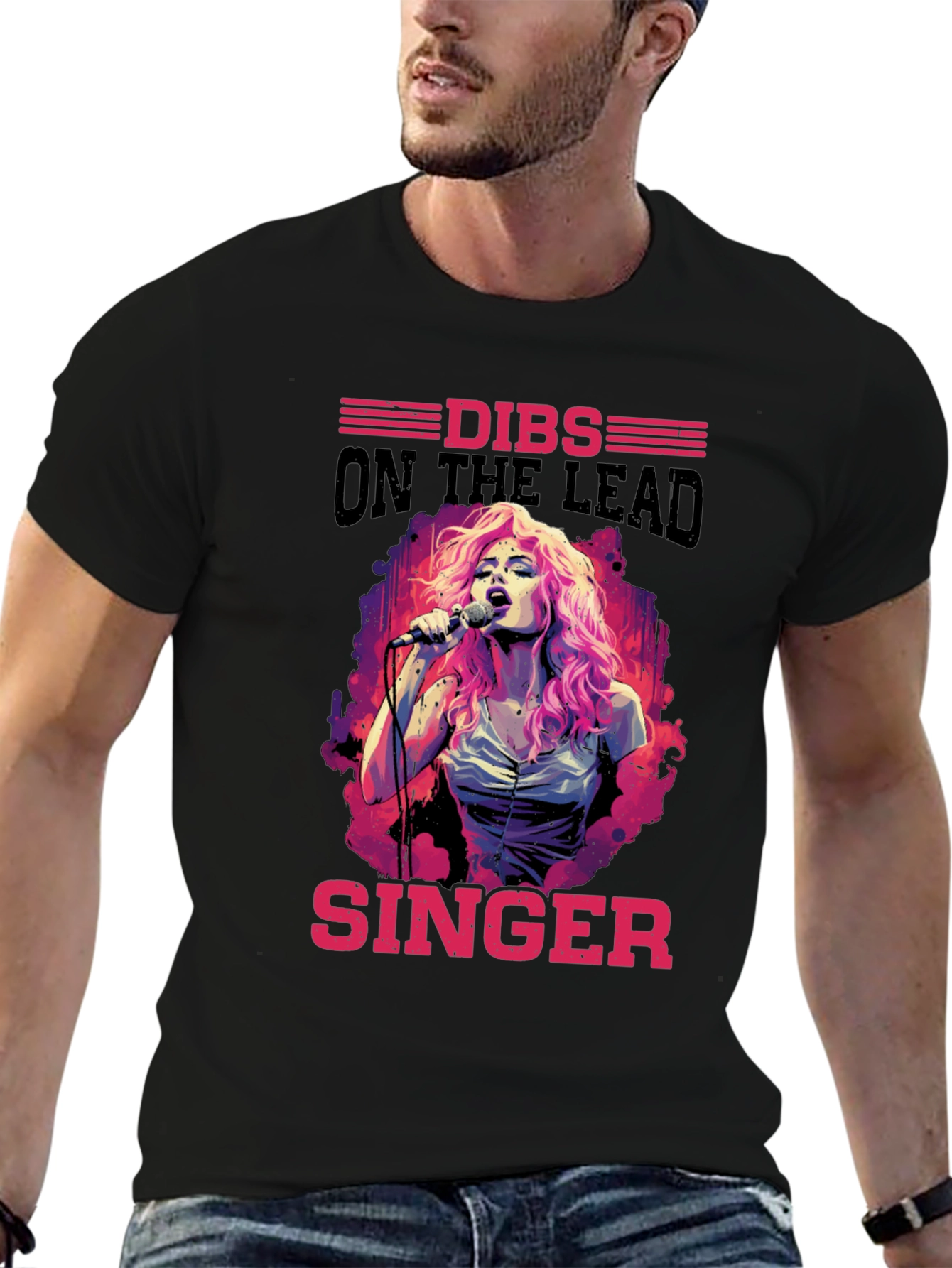 Dibs on the Lead Singer Graphic T-Shirt