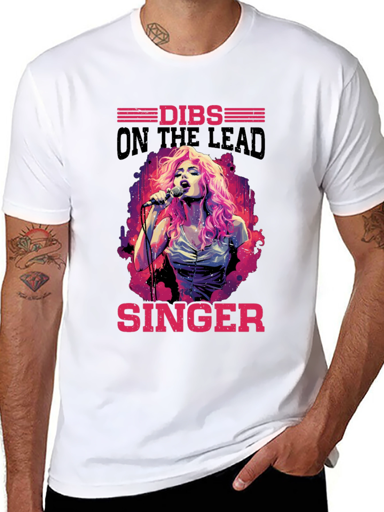 Dibs on the Lead Singer Graphic T-Shirt