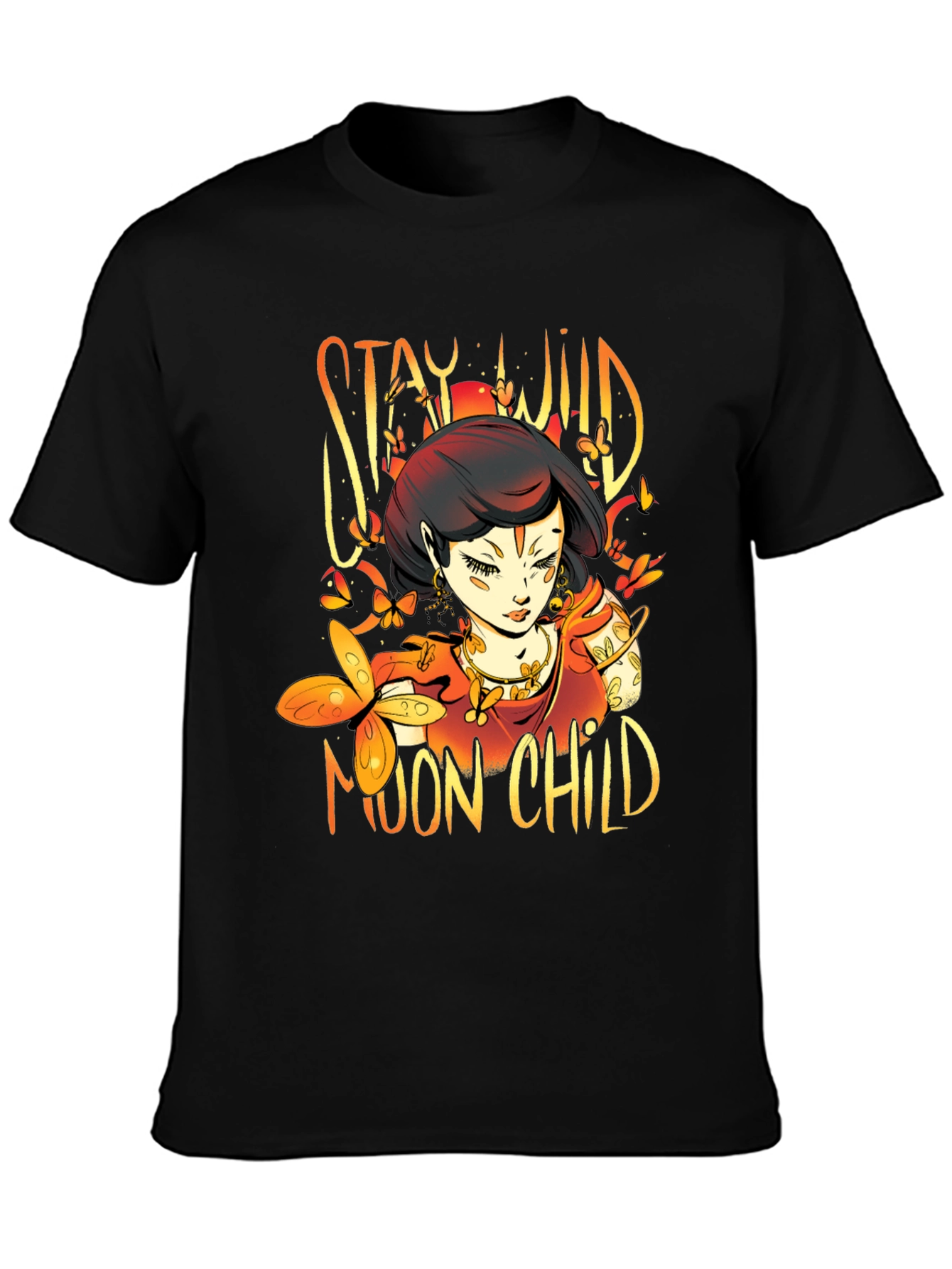 Stay Wild Moon Child Graphic T-Shirt