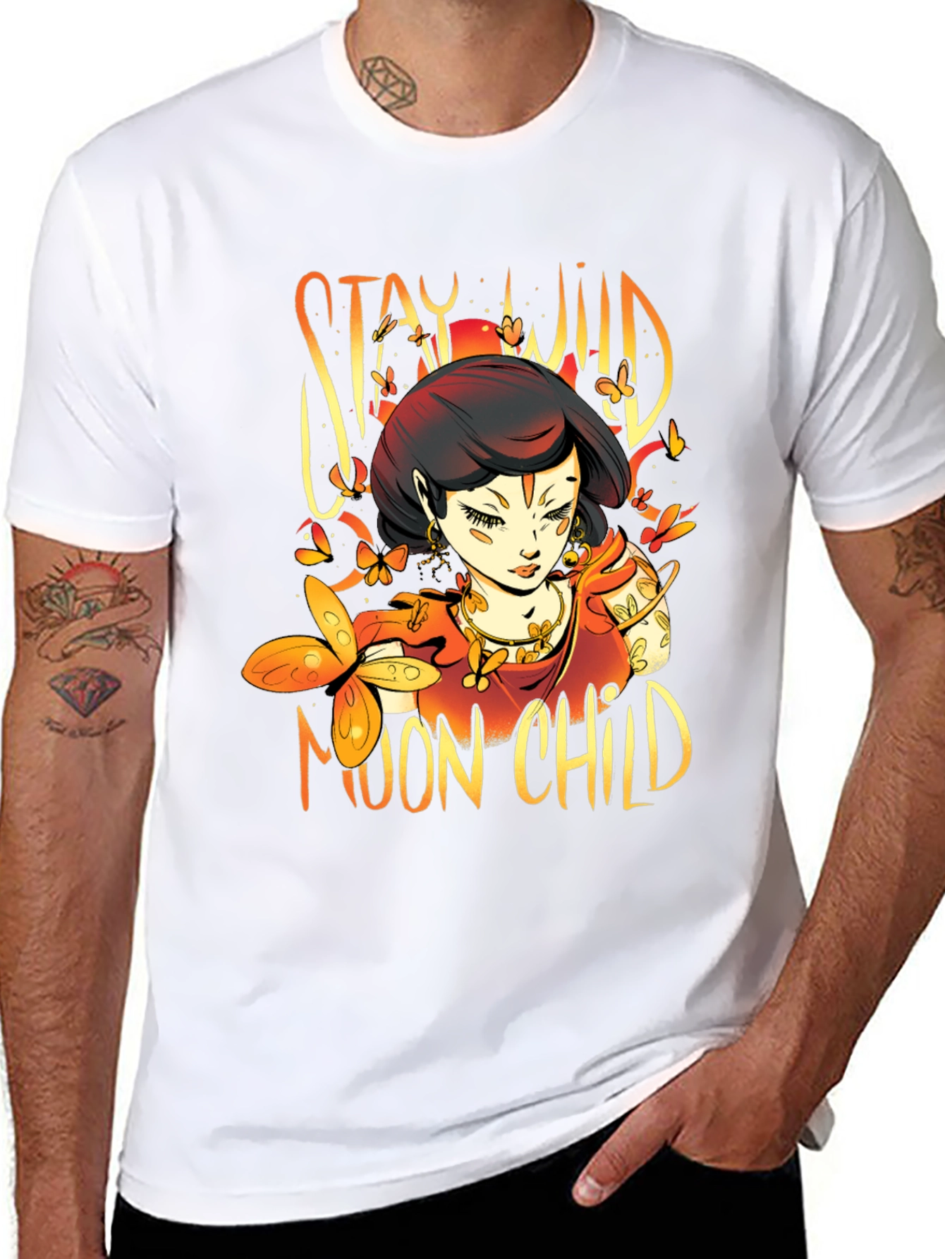 Stay Wild Moon Child Graphic T-Shirt