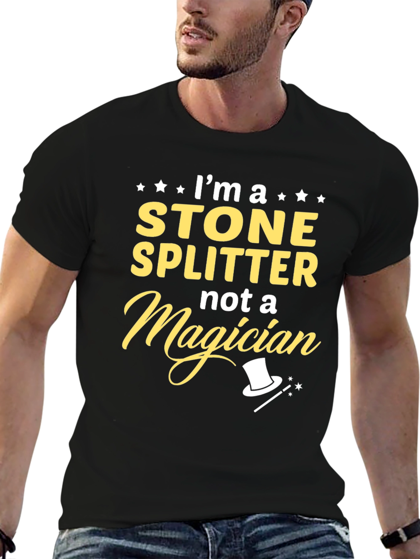 Stone Splitter T-Shirt - Funny Occupation Tee