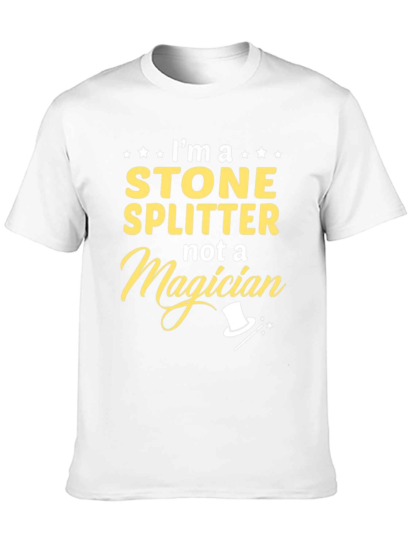Stone Splitter T-Shirt - Funny Occupation Tee