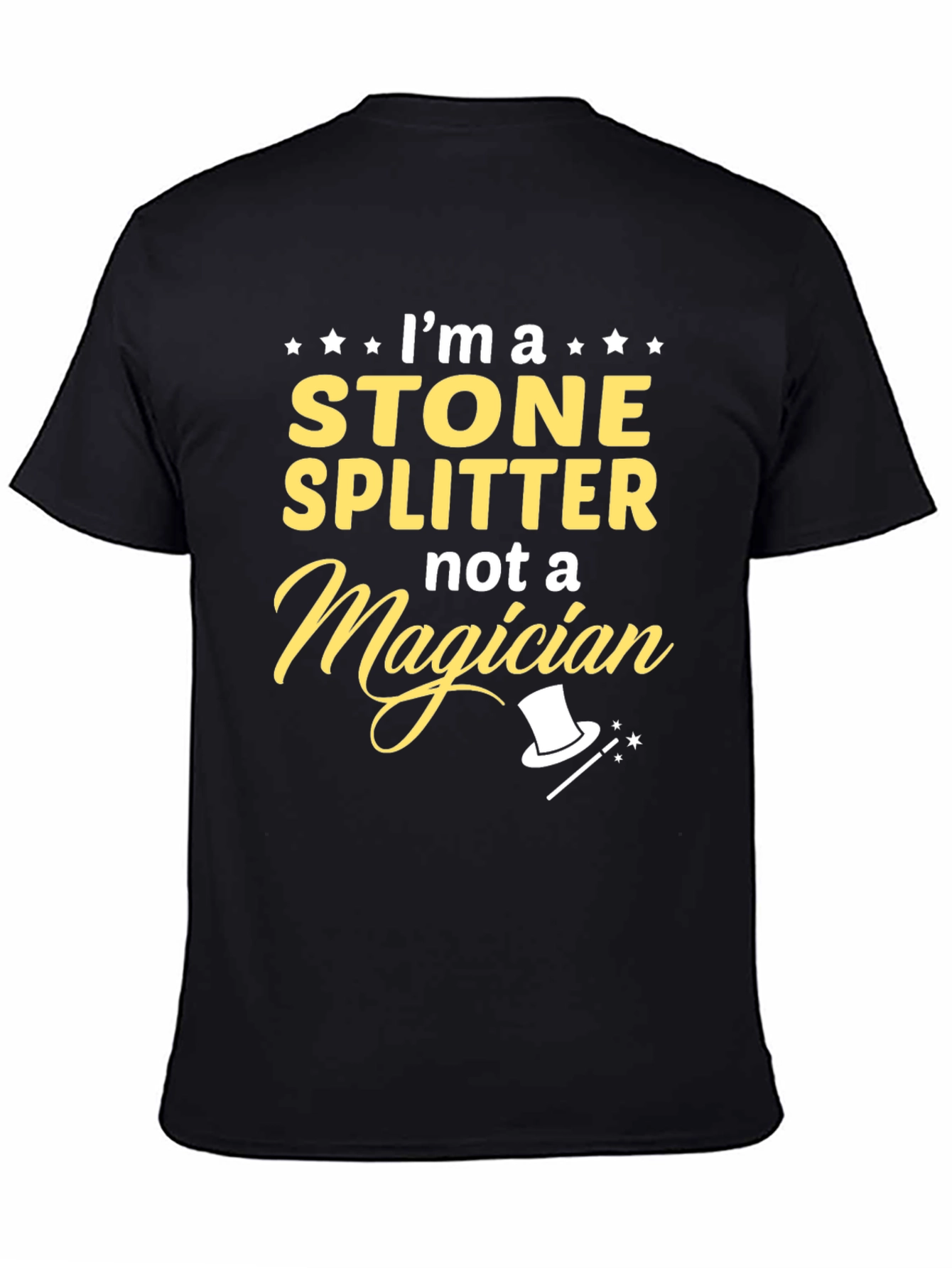 Stone Splitter T-Shirt - Funny Occupation Tee