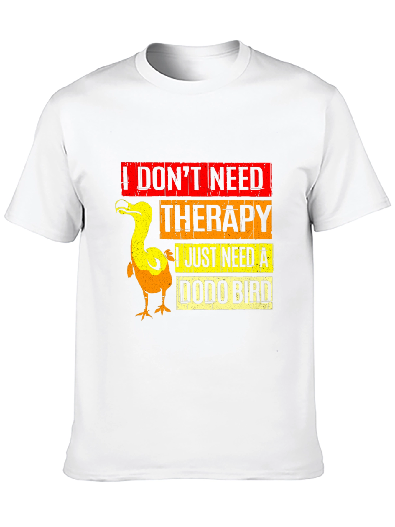 Dodo Bird Therapy T-Shirt Funny Graphic Tee