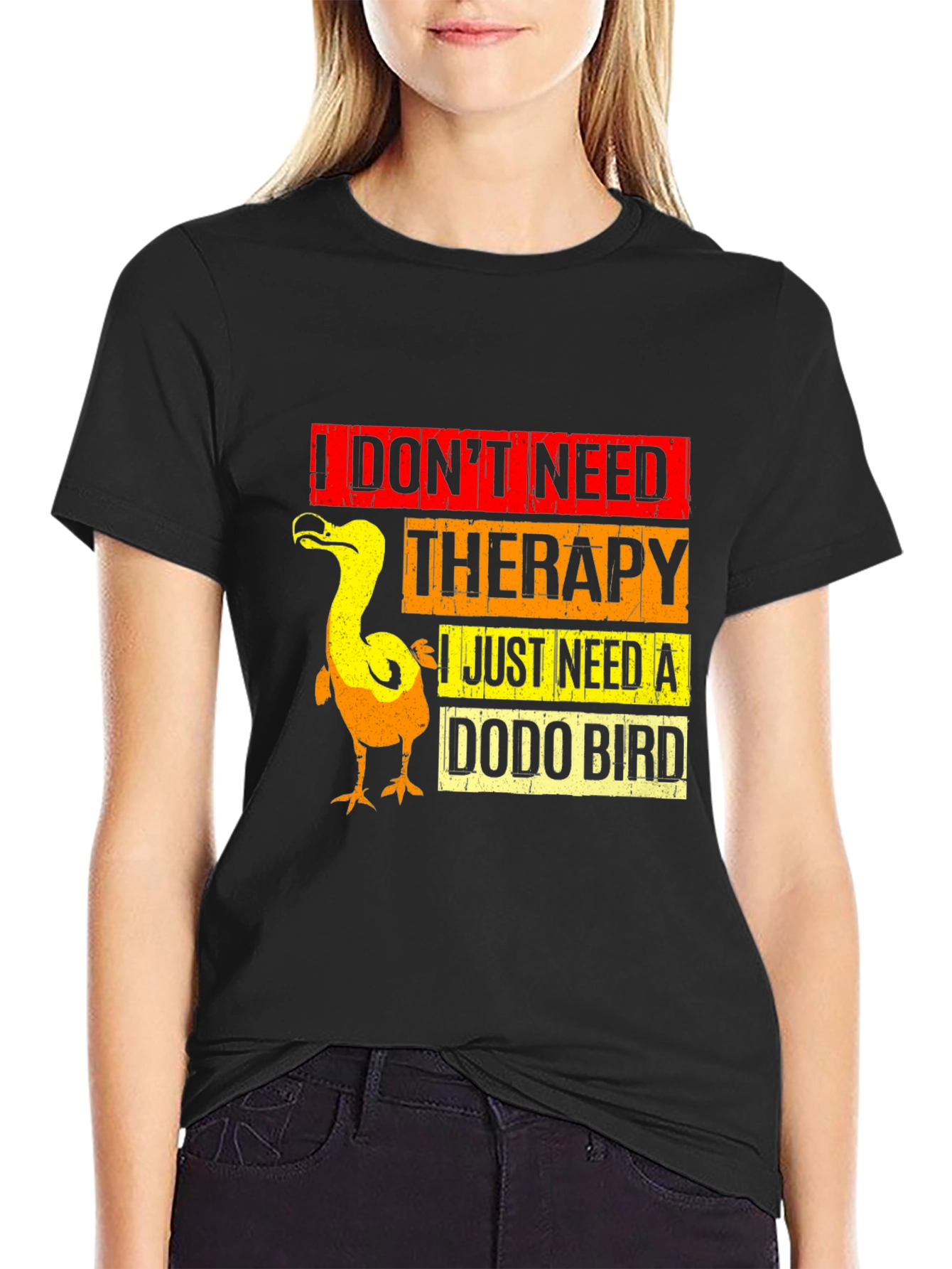 Dodo Bird Therapy T-Shirt Funny Graphic Tee