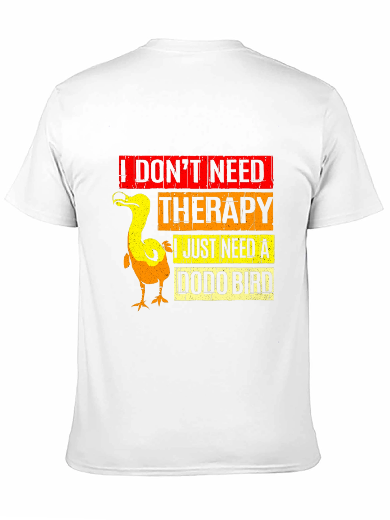 Dodo Bird Therapy T-Shirt Funny Graphic Tee