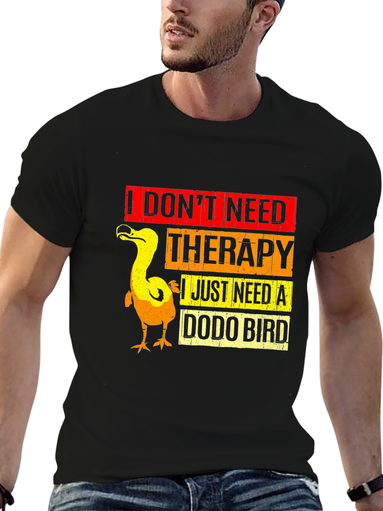 Dodo Bird Therapy T-Shirt Funny Graphic Tee