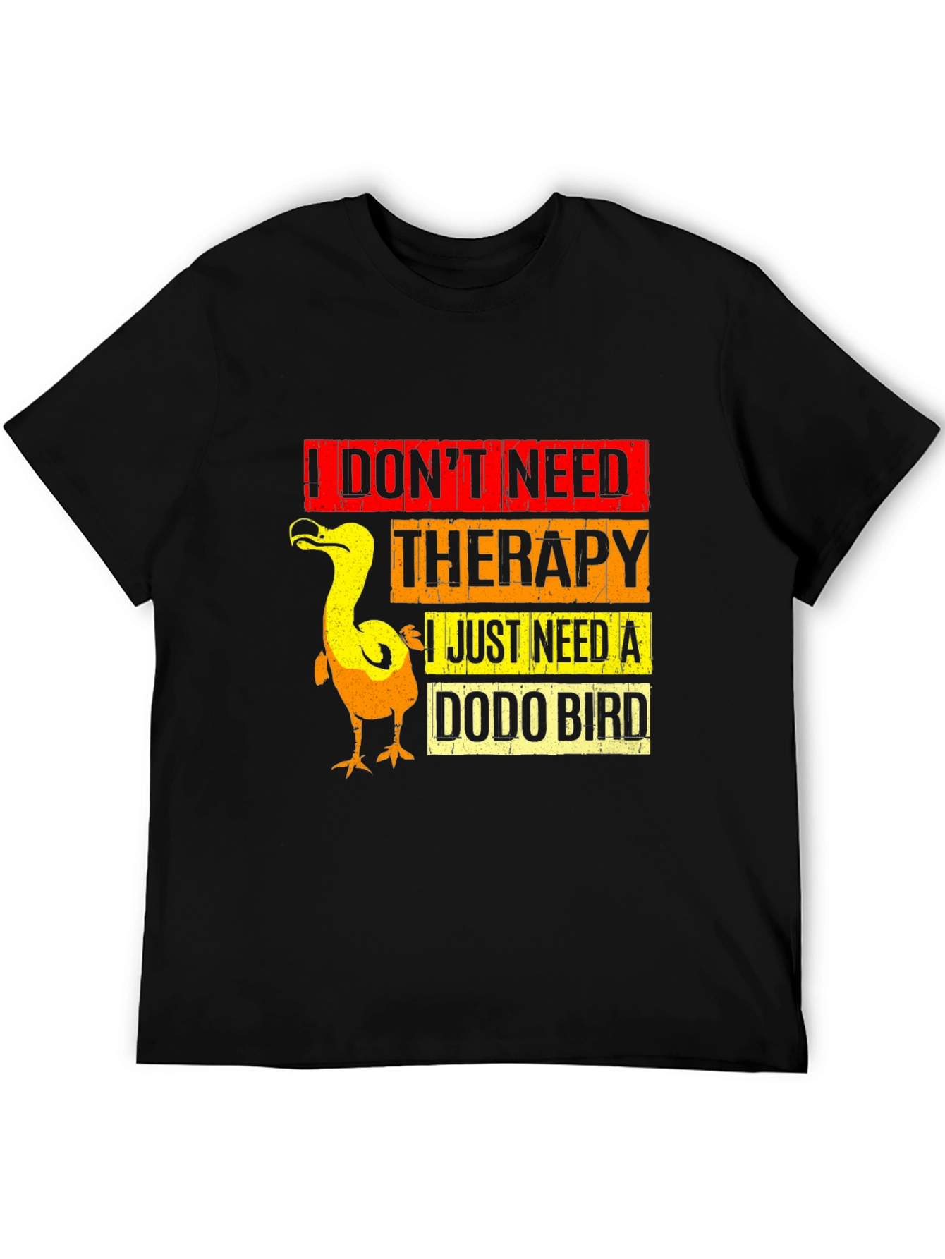Dodo Bird Therapy T-Shirt Funny Graphic Tee