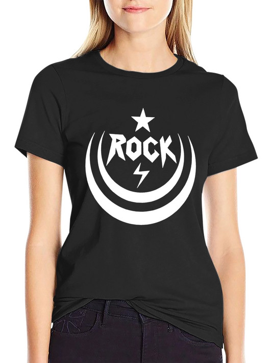 Rock Star Graphic Black T-Shirt