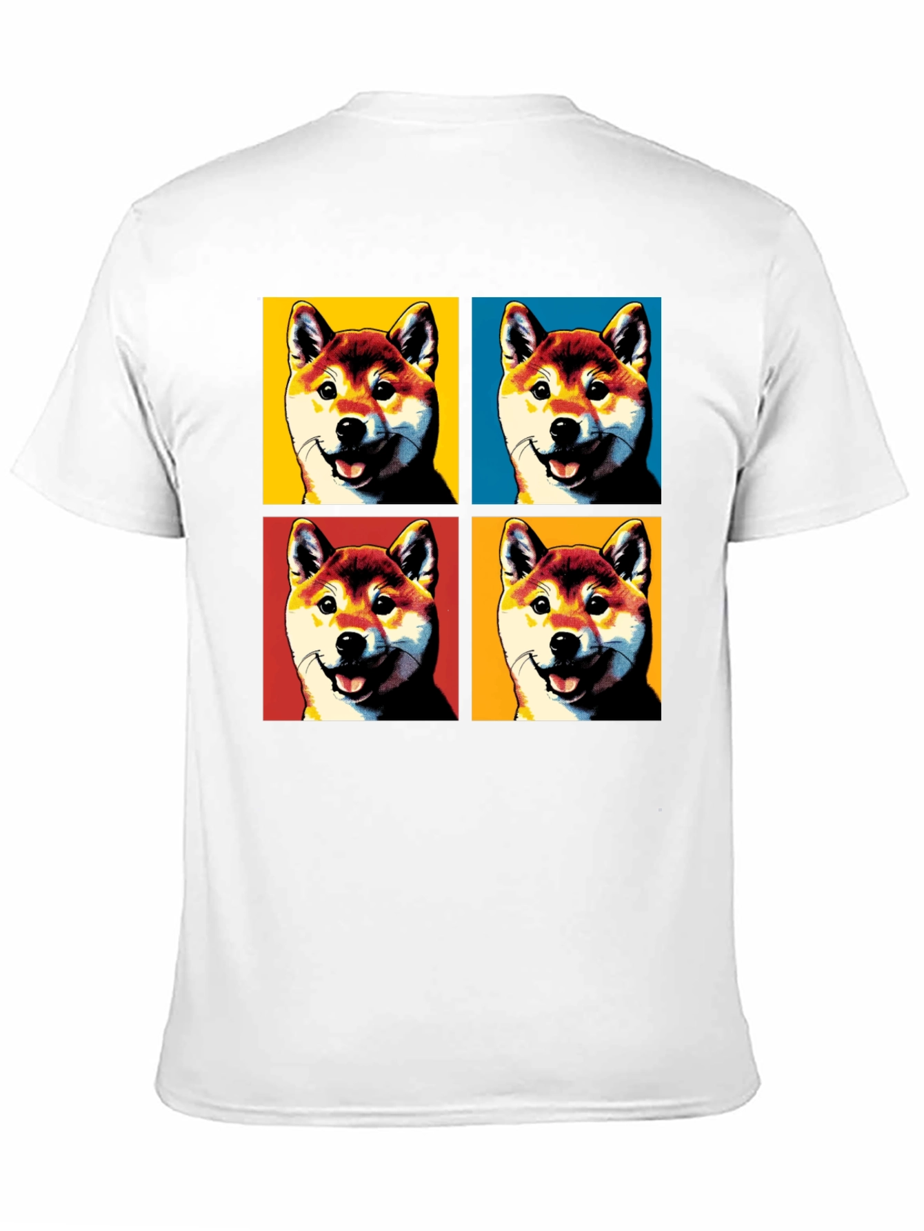 Pop Art Shiba Inu T-Shirt - Graphic Tee