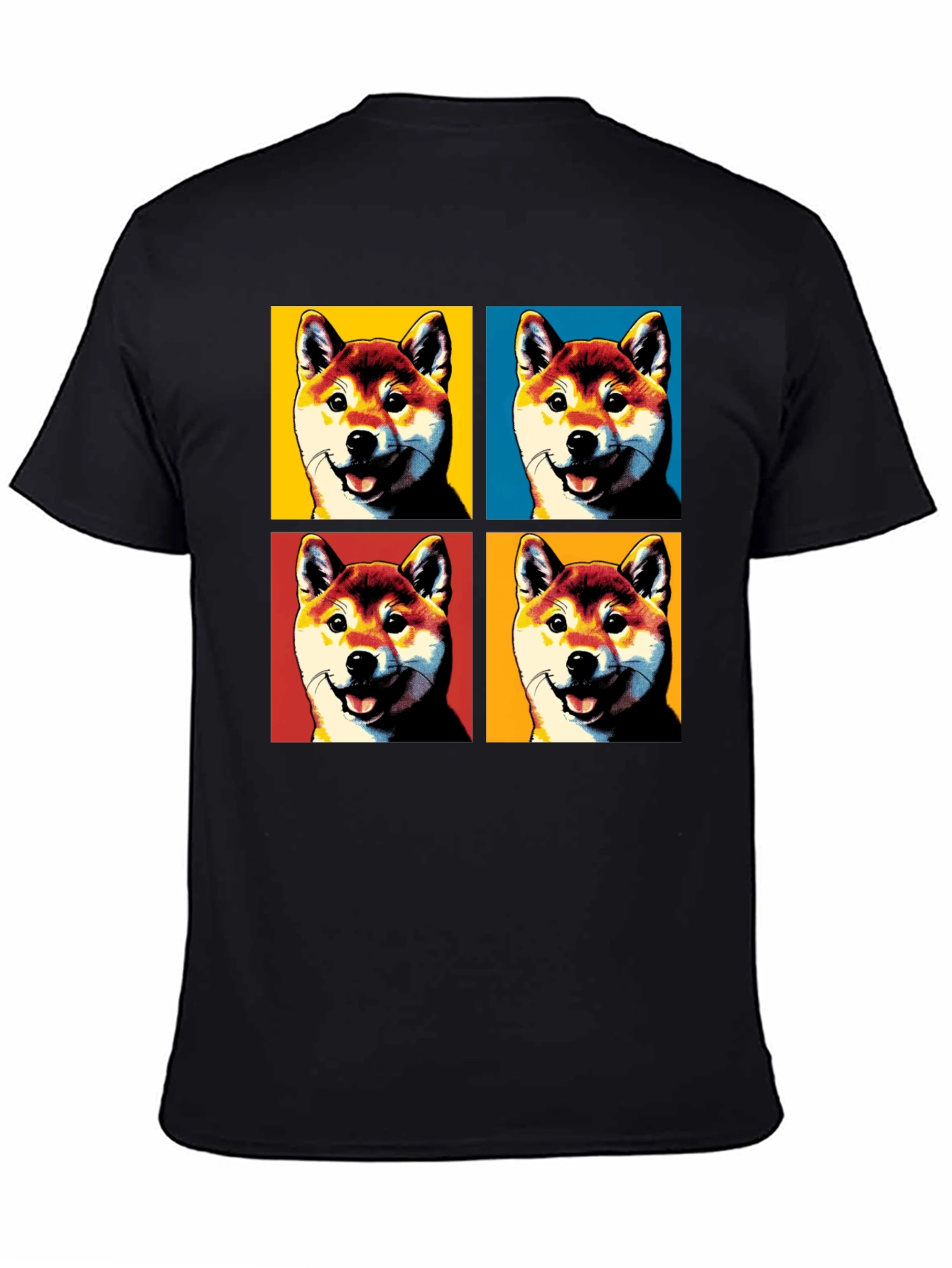 Pop Art Shiba Inu T-Shirt - Graphic Tee