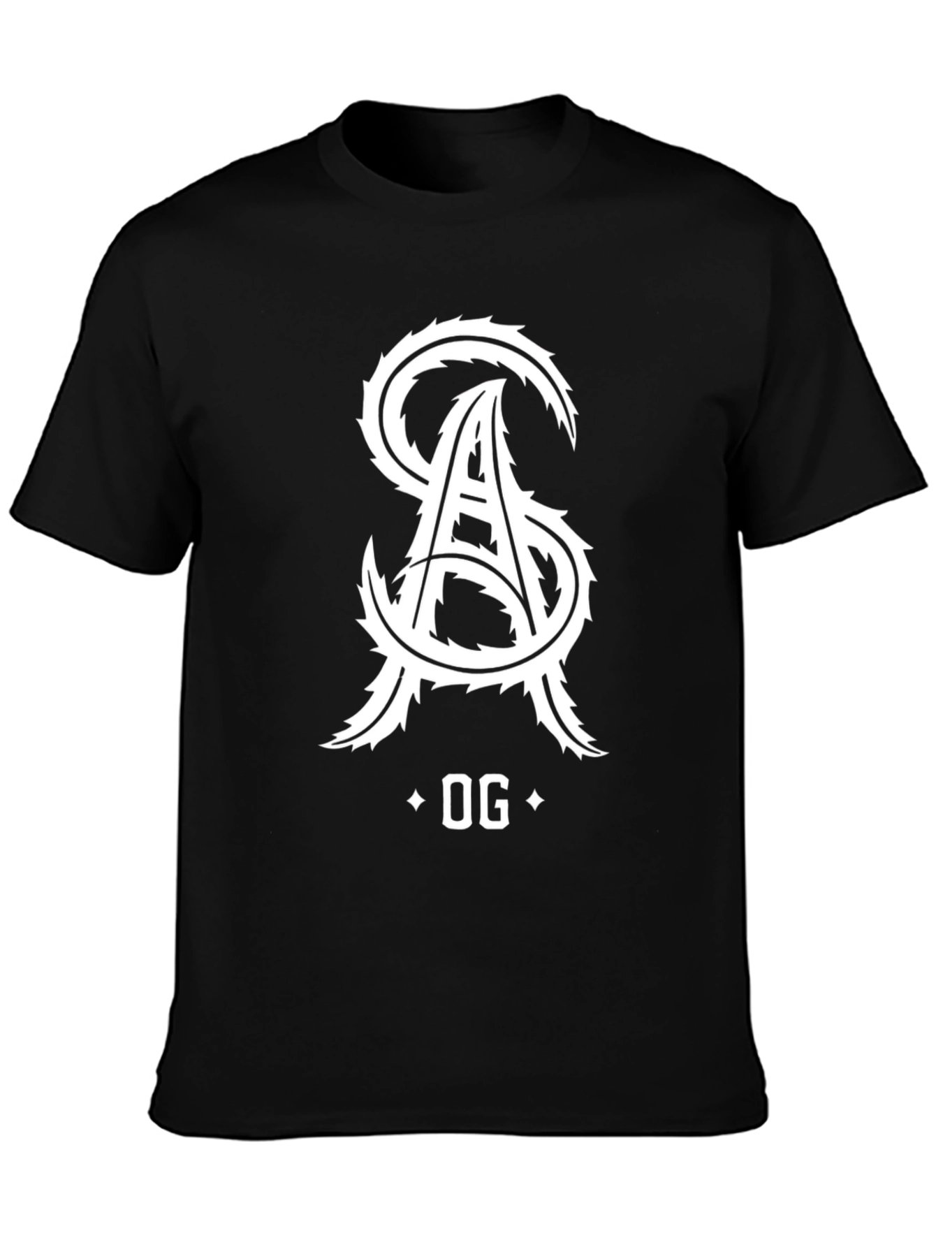 OG Graphic Tee - Black Cotton Blend