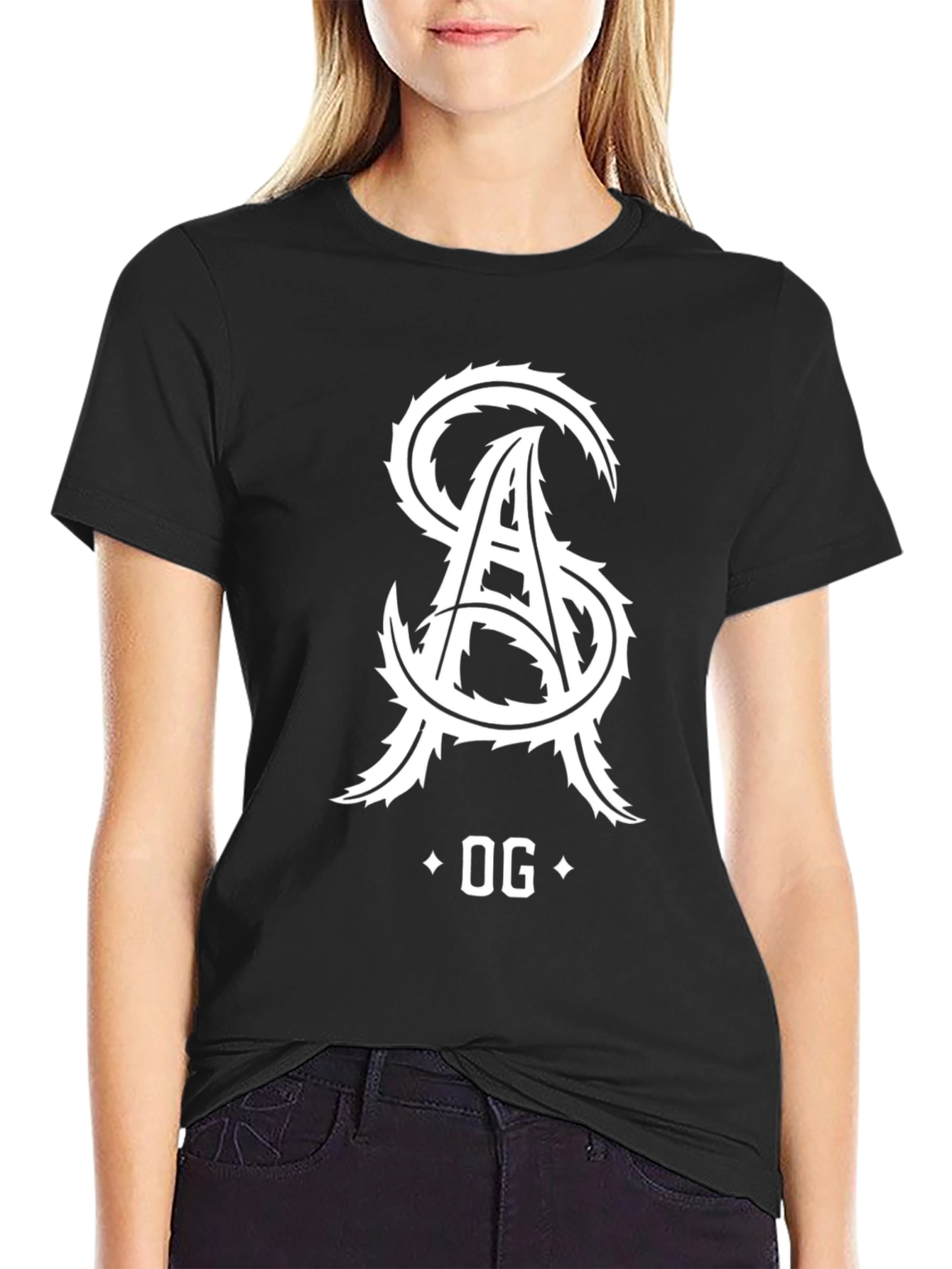 OG Graphic Tee - Black Cotton Blend