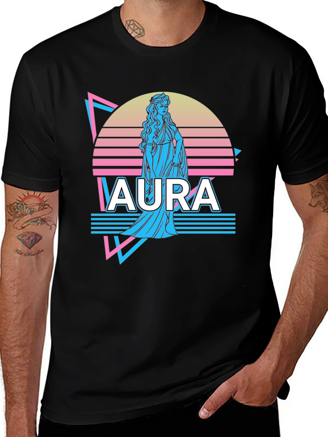 Retro Aura Graphic T-Shirt