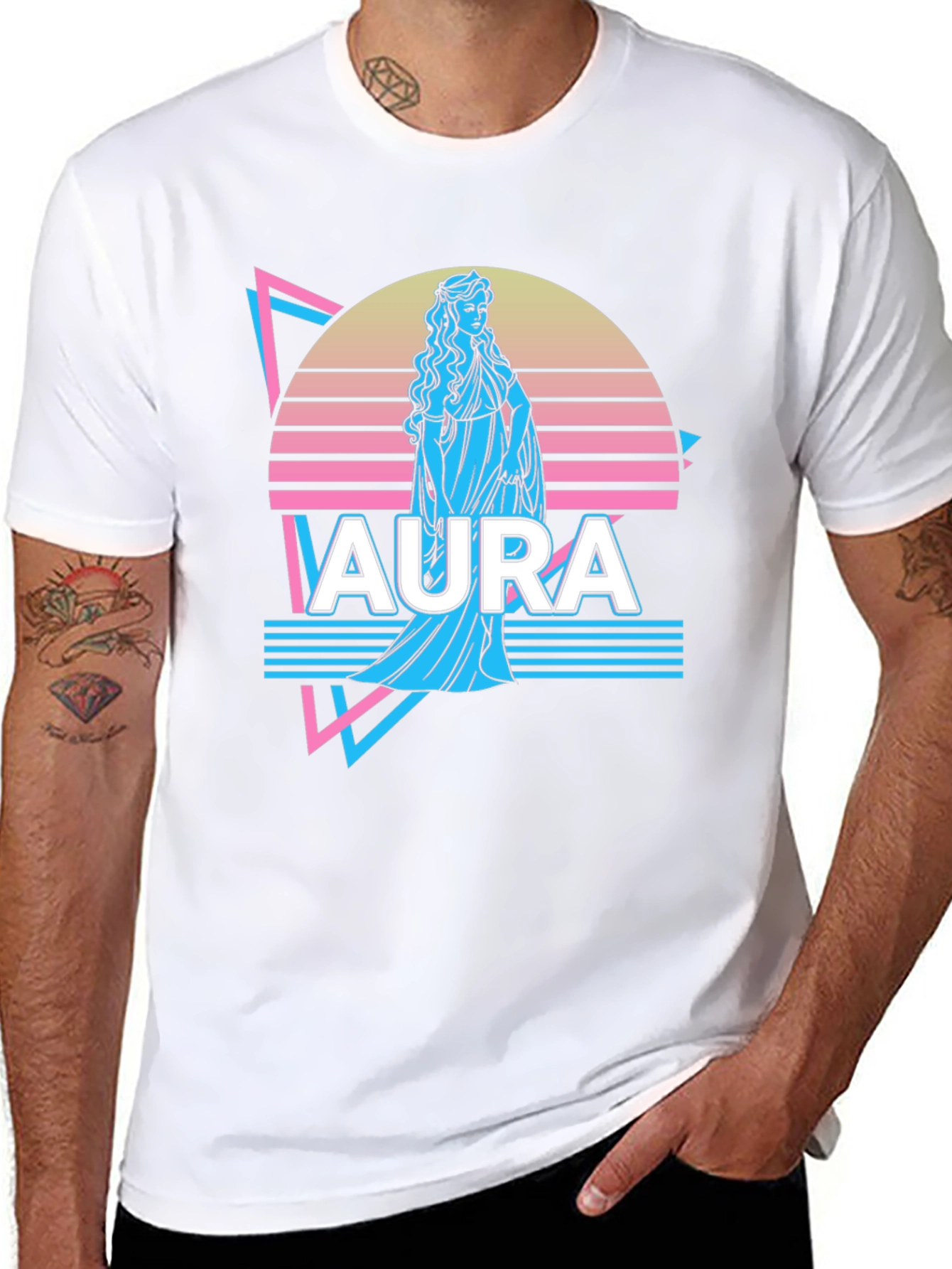 Retro Aura Graphic T-Shirt