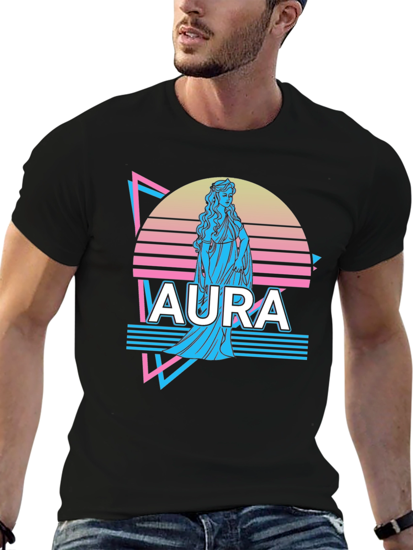 Retro Aura Graphic T-Shirt