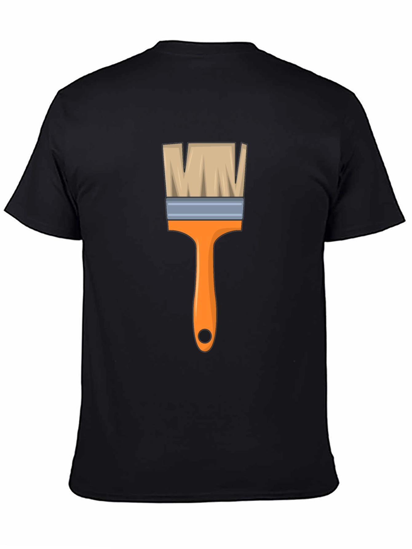 Paint Brush Graphic Tee - Artistic Design