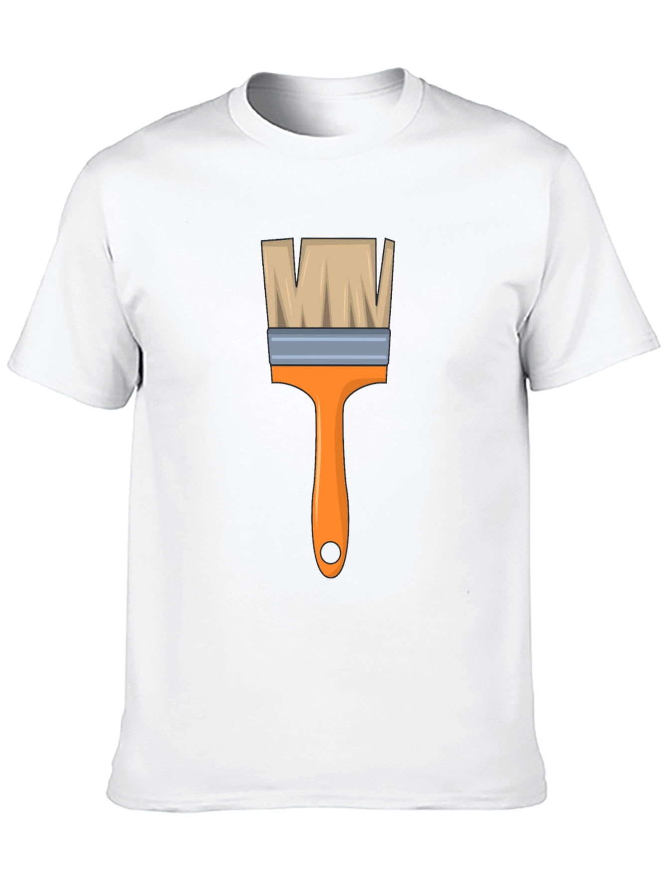 Paint Brush Graphic Tee - Artistic Design